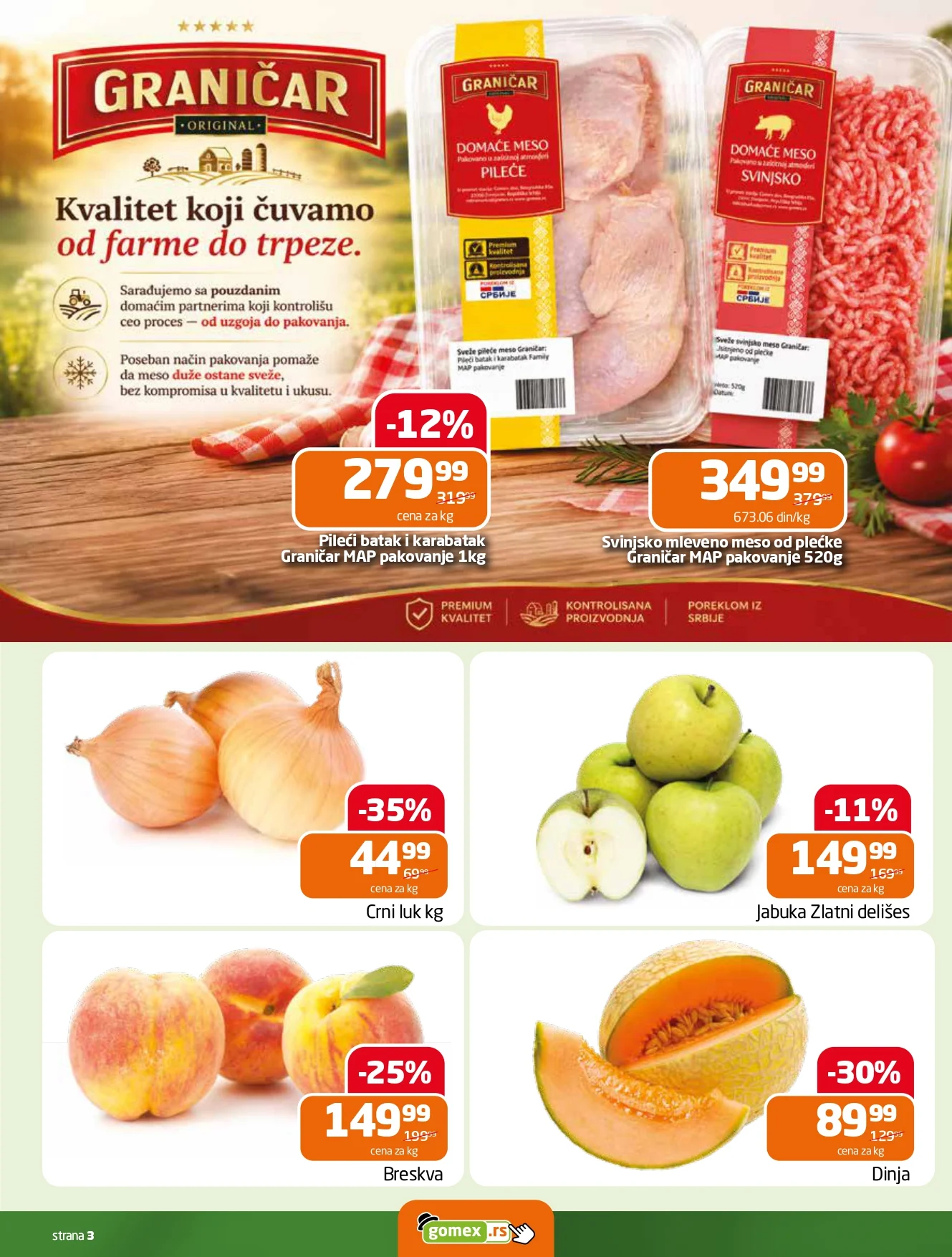Gomex katalog AKCIJE IZ ŠEŠIRA 8-21.7.2026. - str. 3