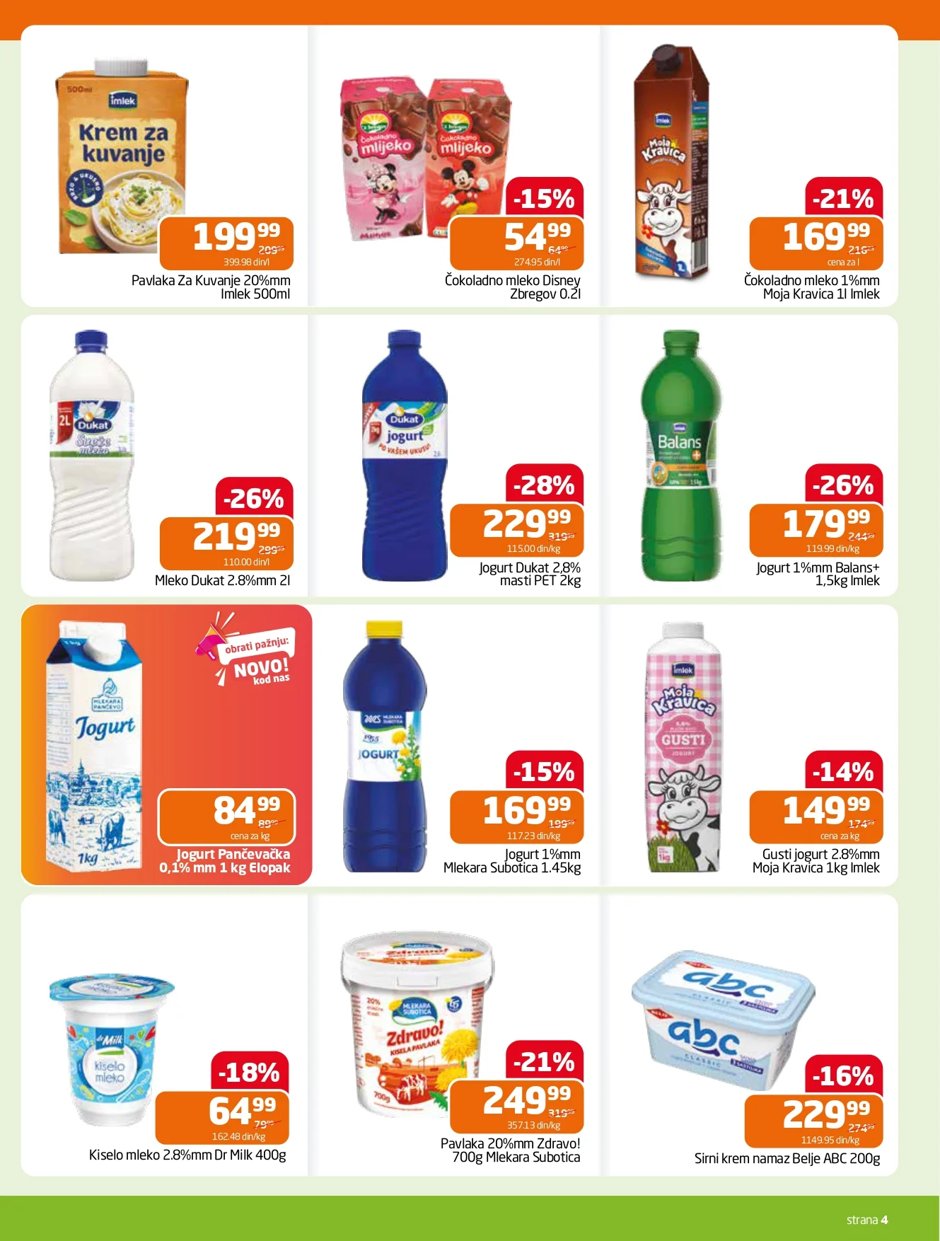 Gomex katalog AKCIJE IZ ŠEŠIRA 8-21.7.2026. - str. 4