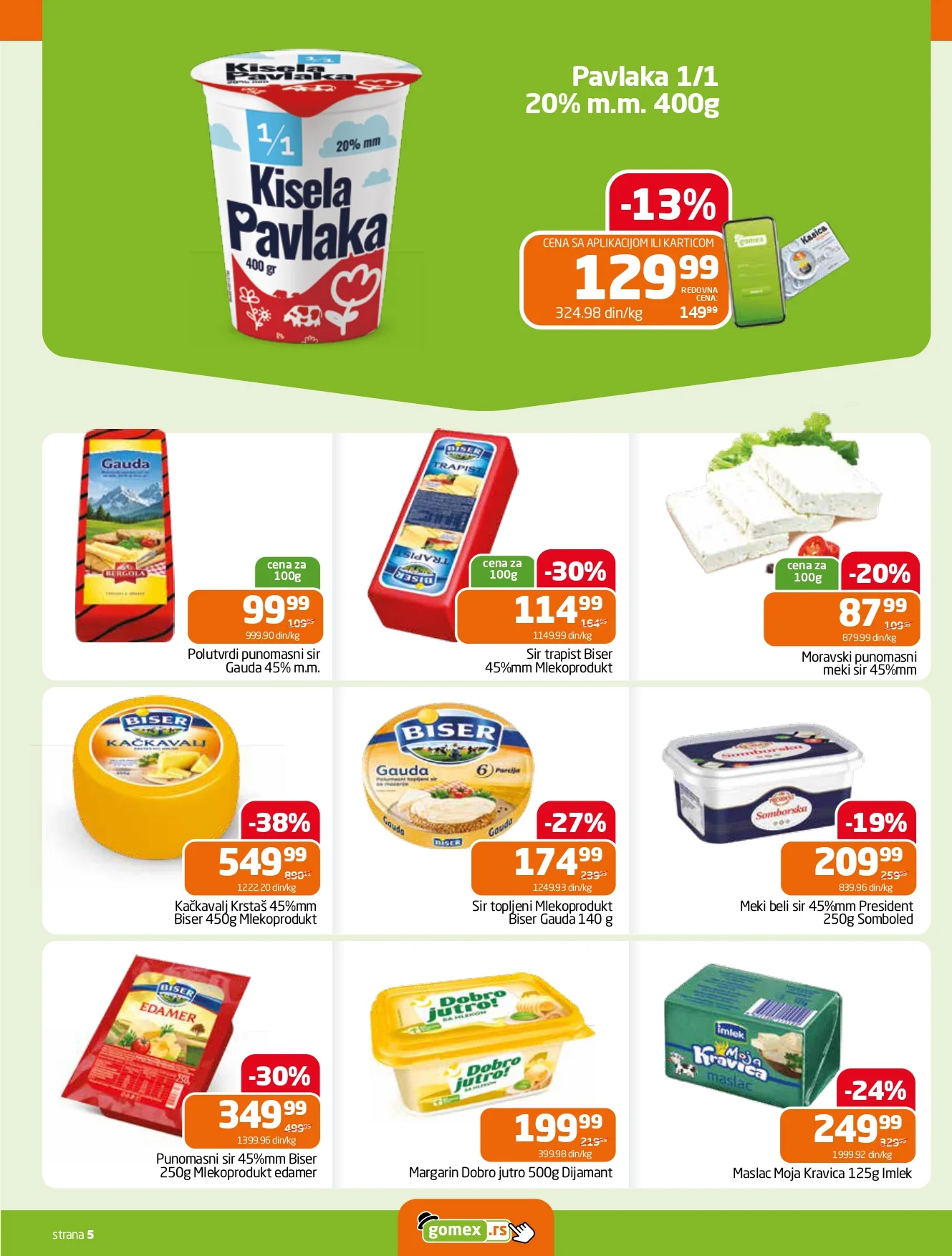 Gomex katalog AKCIJE IZ ŠEŠIRA 8-21.7.2026. - str. 5