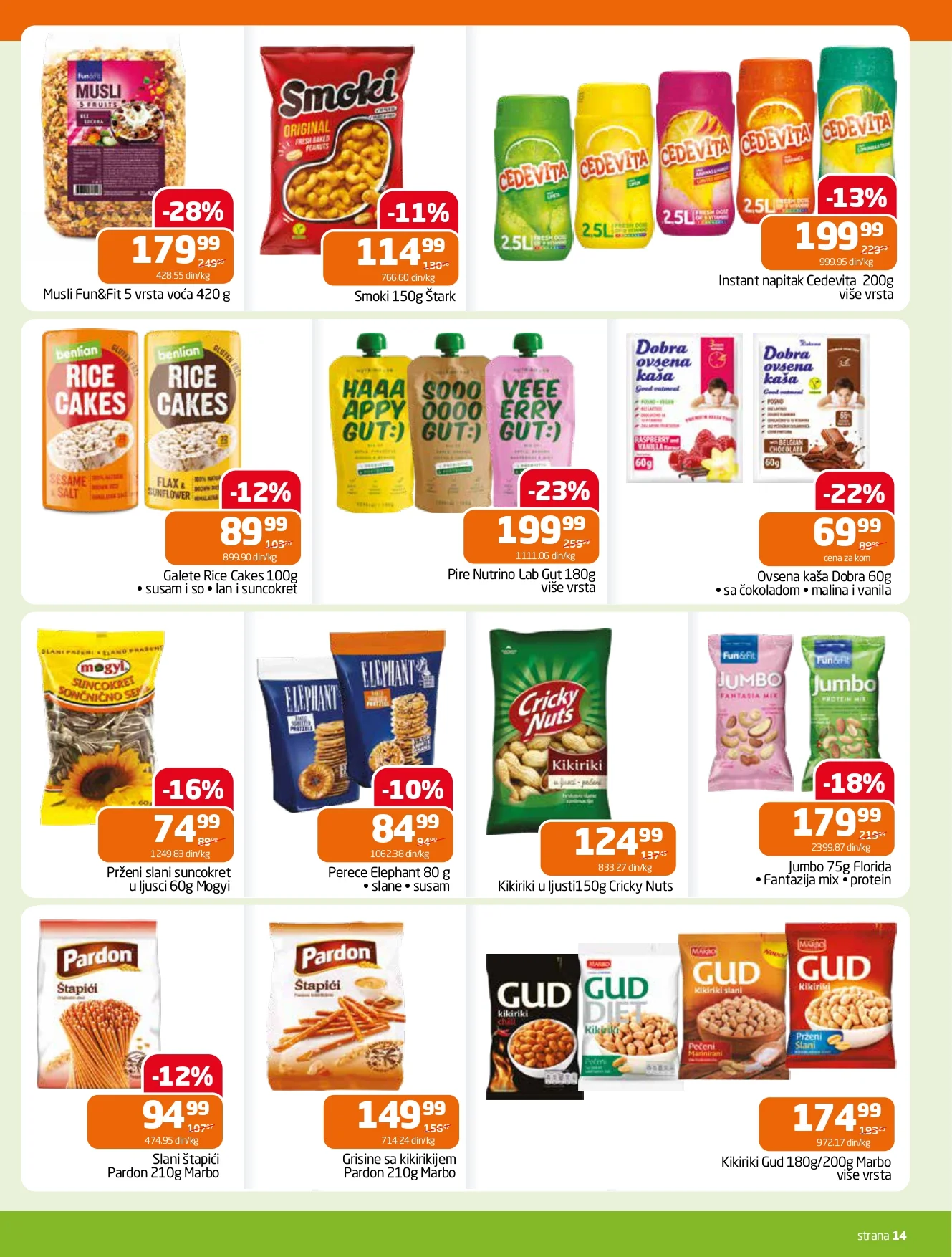 Gomex katalog AKCIJE IZ ŠEŠIRA 8-21.7.2026. - str. 14