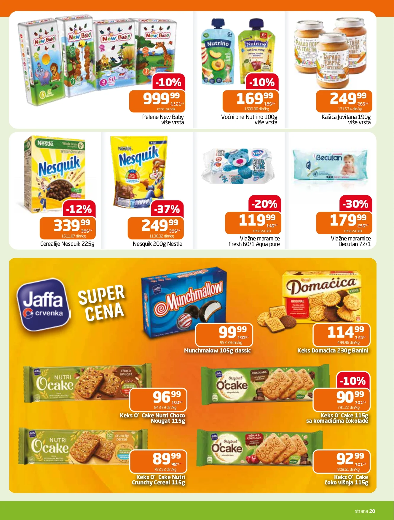 Gomex katalog AKCIJE IZ ŠEŠIRA 8-21.7.2026. - str. 20