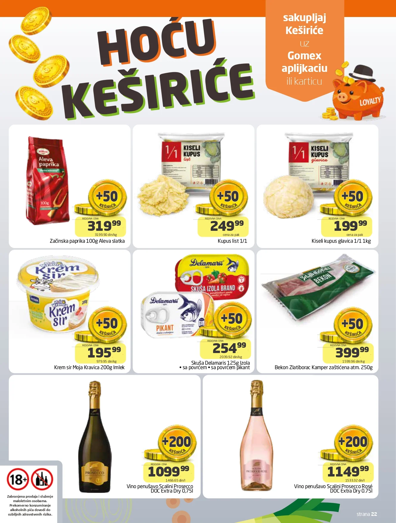 Gomex katalog AKCIJE IZ ŠEŠIRA 8-21.7.2026. - str. 22