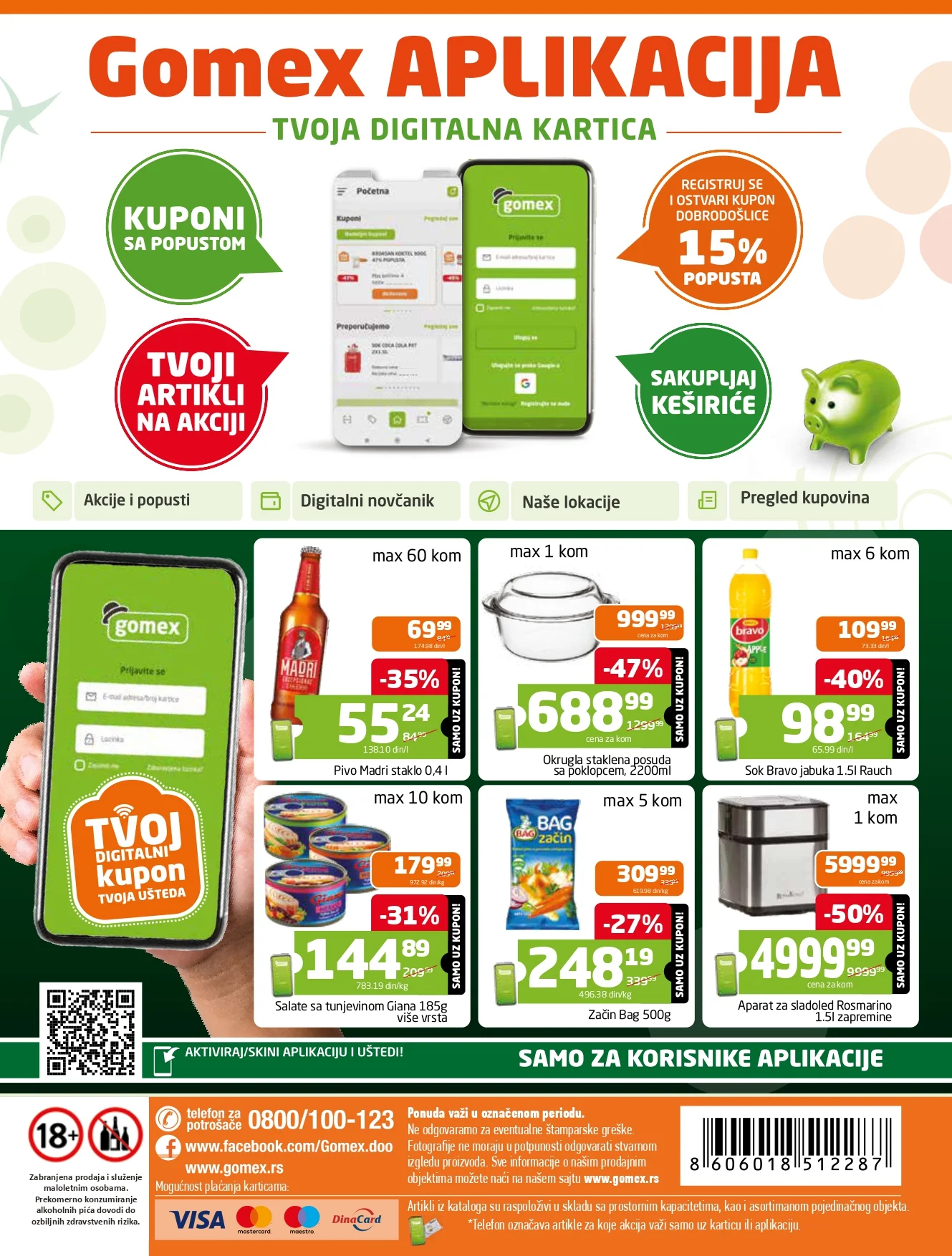Gomex katalog AKCIJE IZ ŠEŠIRA 8-21.7.2026. - str. 24