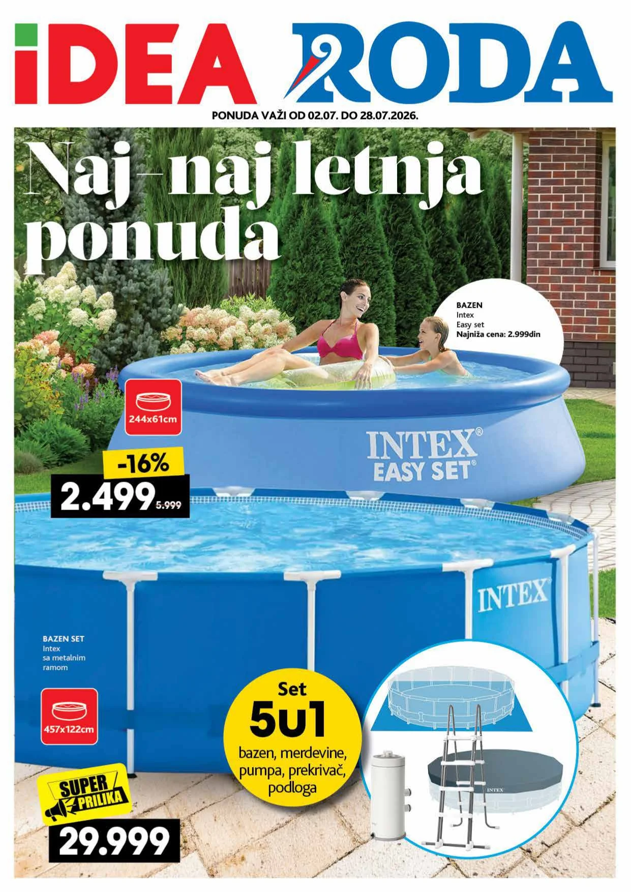 Idea, Roda katalog NAJ NAJ LETNJA PONUDA 2-28.7.2026. - str. 1
