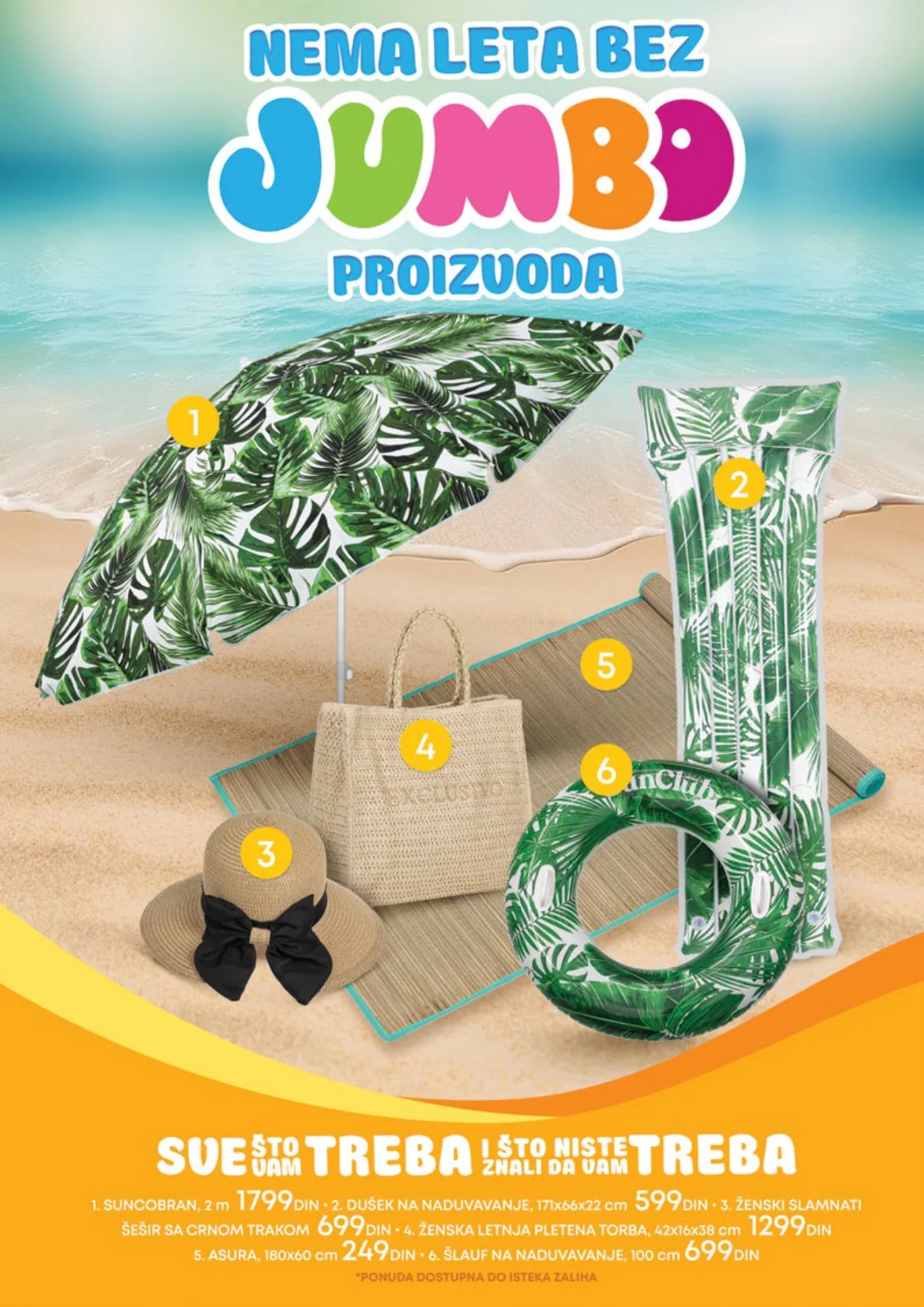 Jumbo katalog LETO jul 2026. - str. 1