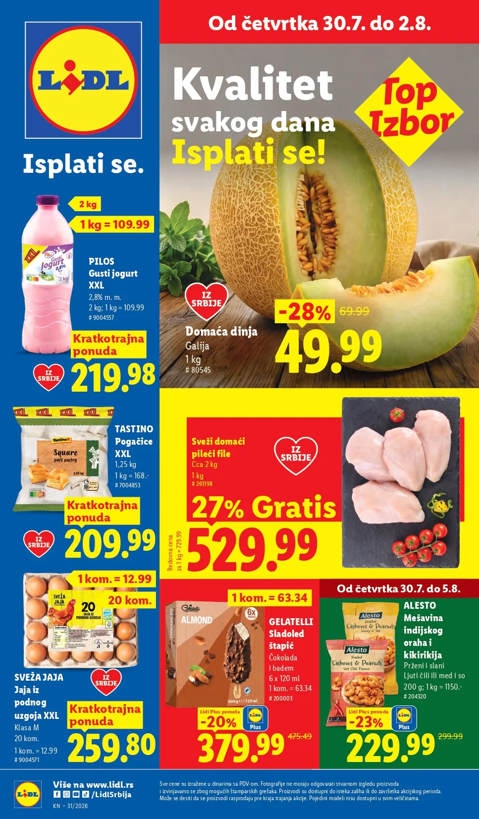 Lidl katalog 30.7-5.8.2026. - str. 1