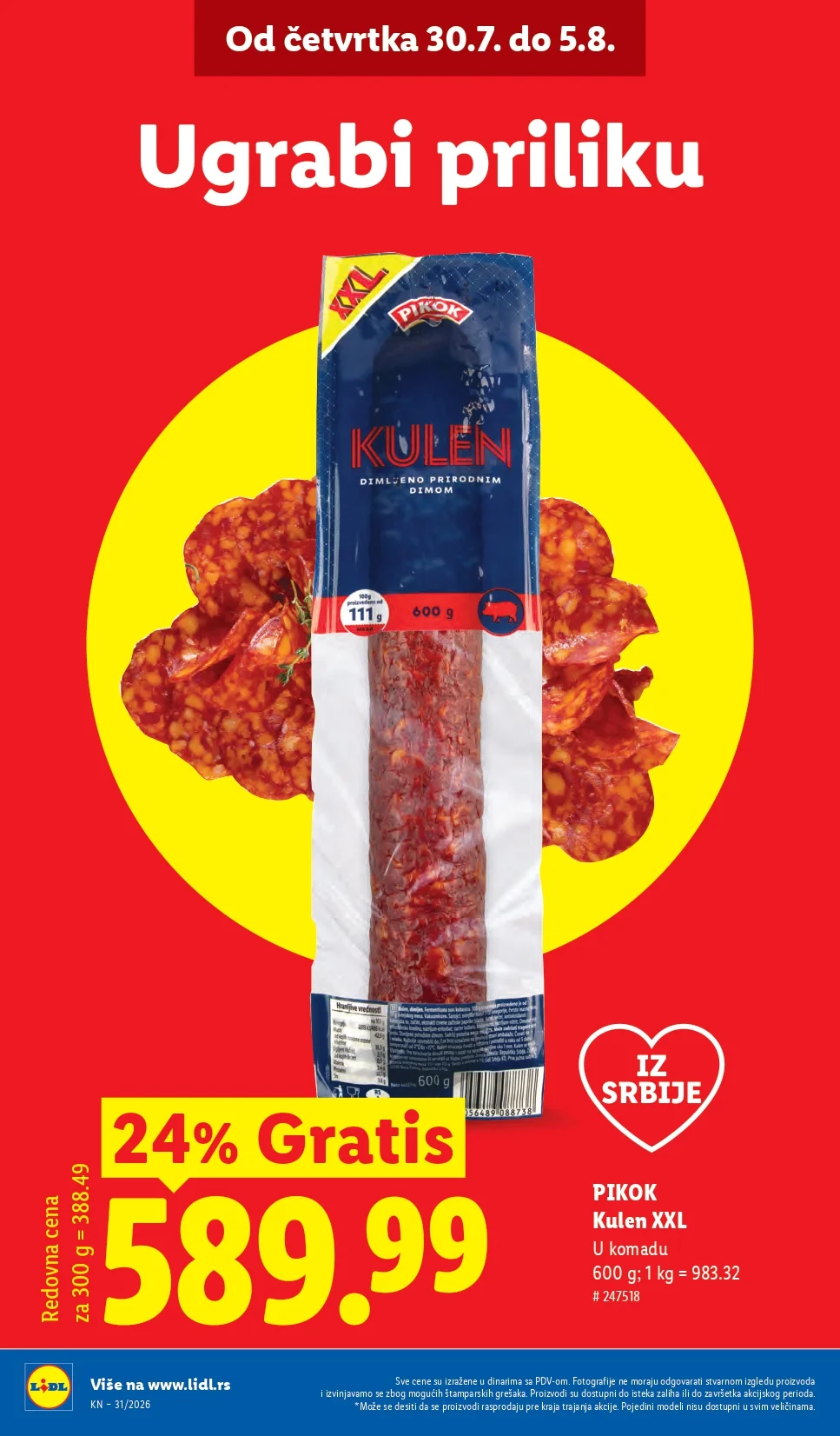 Lidl katalog 30.7-5.8.2026. - str. 4