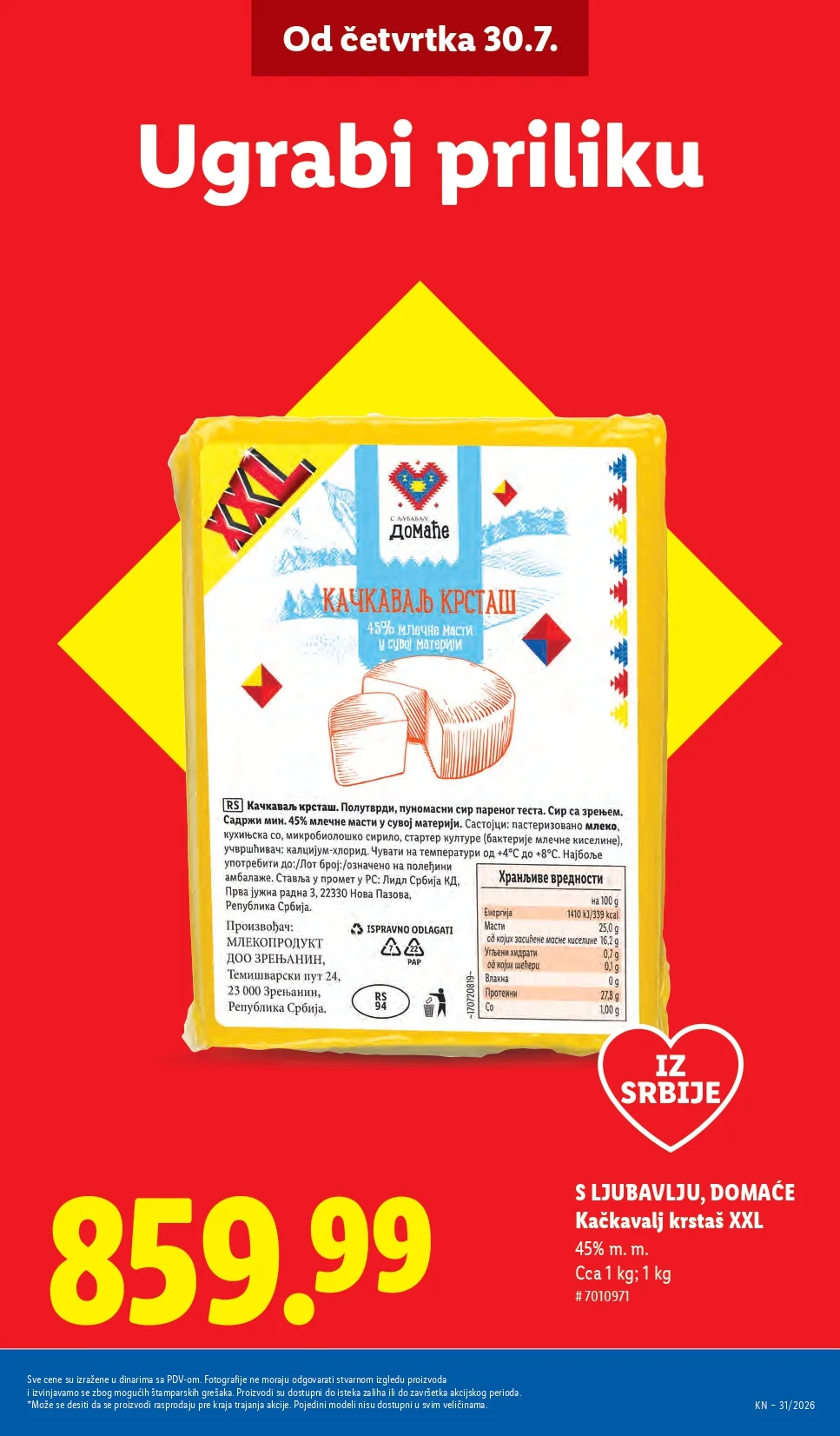Lidl katalog 30.7-5.8.2026. - str. 5