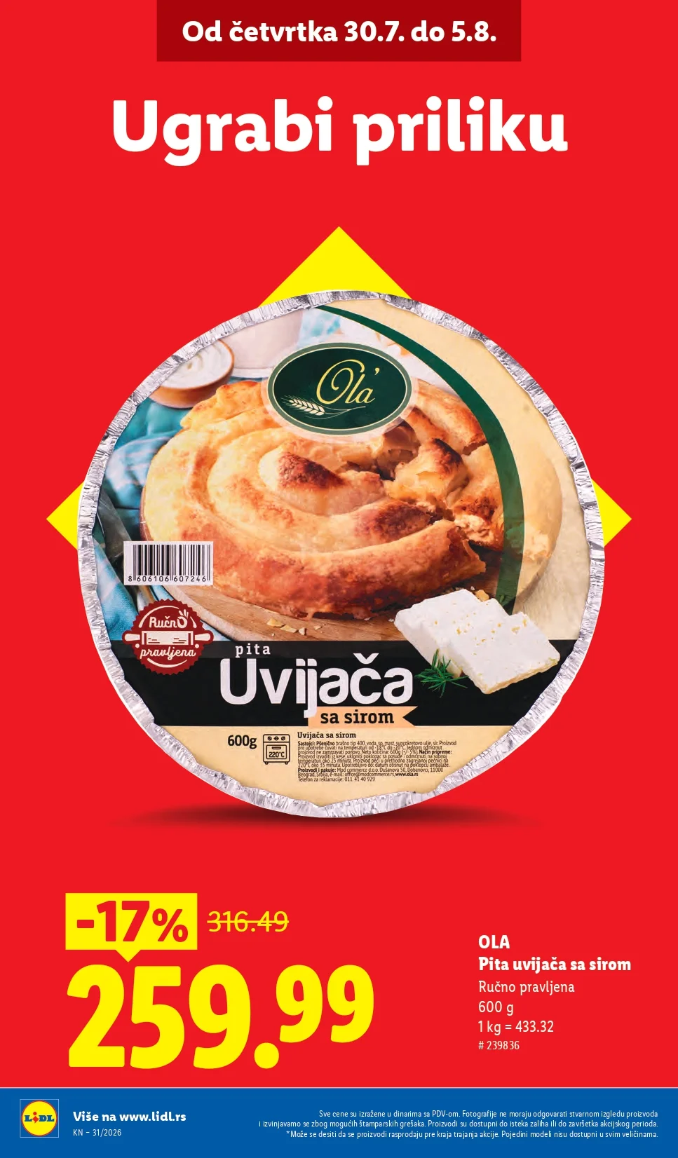 Lidl katalog 30.7-5.8.2026. - str. 6