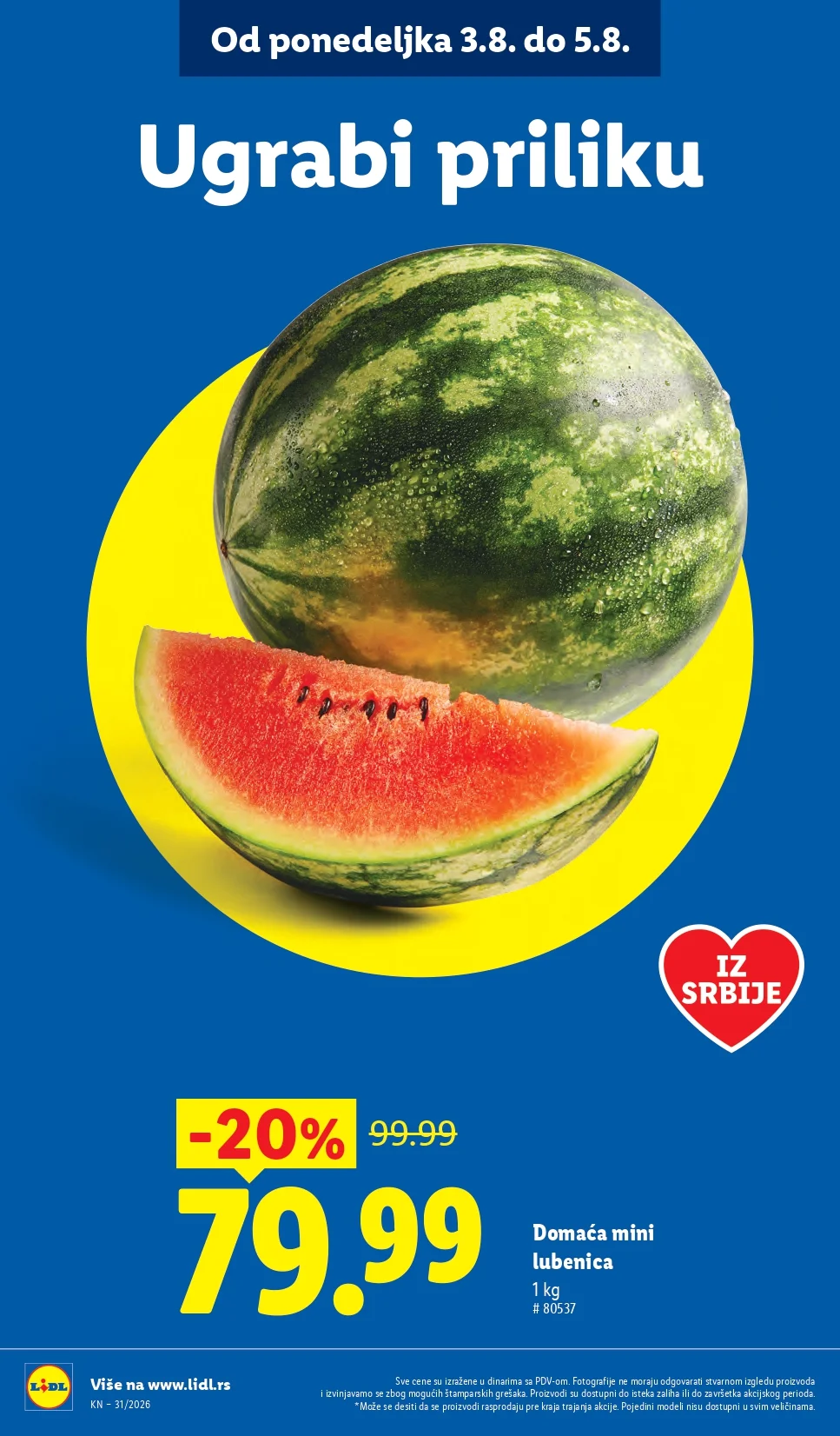 Lidl katalog 30.7-5.8.2026. - str. 12