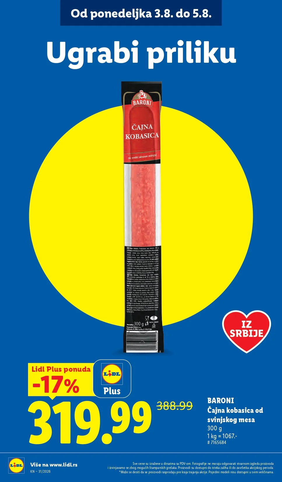Lidl katalog 30.7-5.8.2026. - str. 14