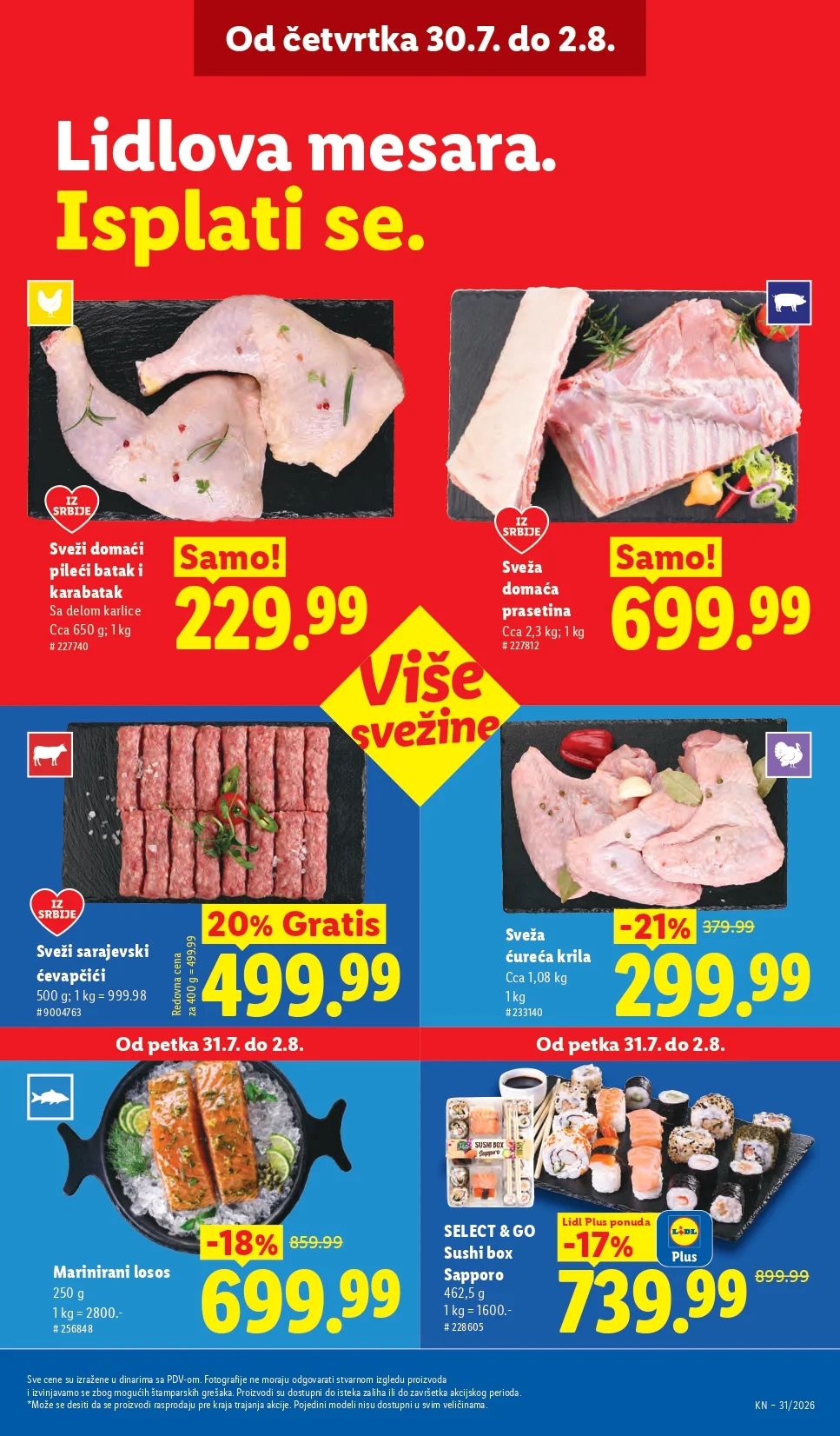 Lidl katalog 30.7-5.8.2026. - str. 17