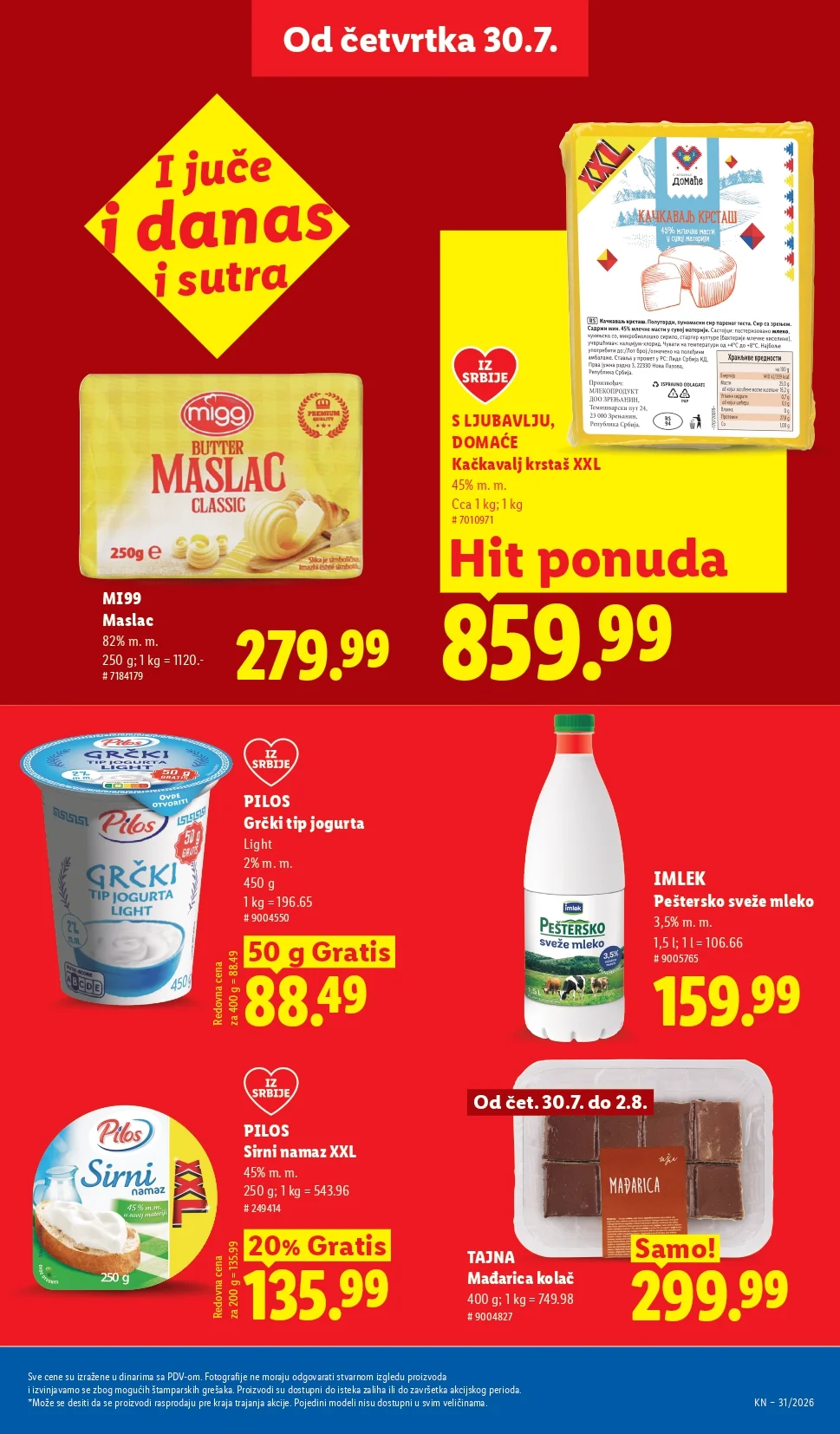 Lidl katalog 30.7-5.8.2026. - str. 25