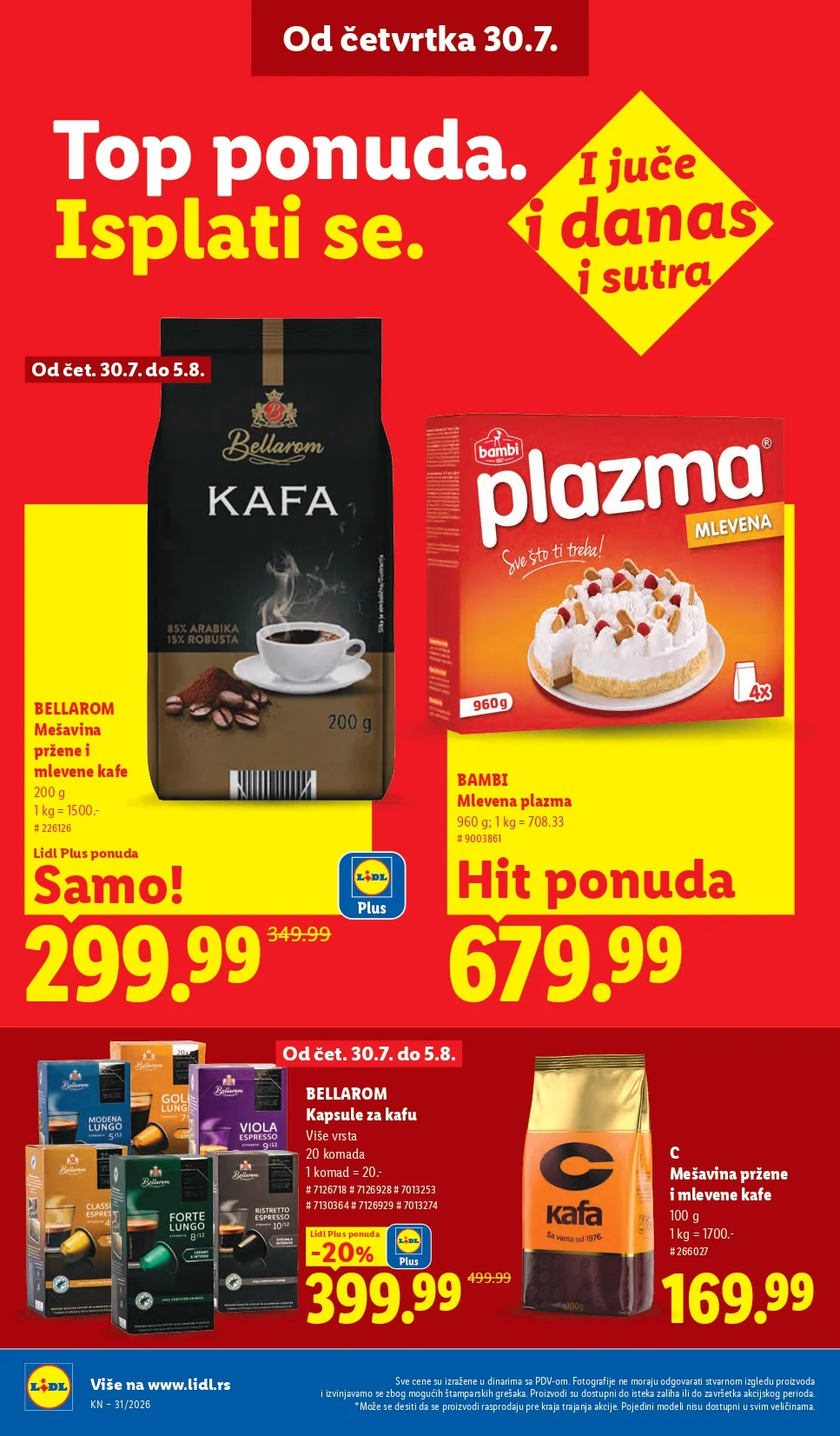 Lidl katalog 30.7-5.8.2026. - str. 28