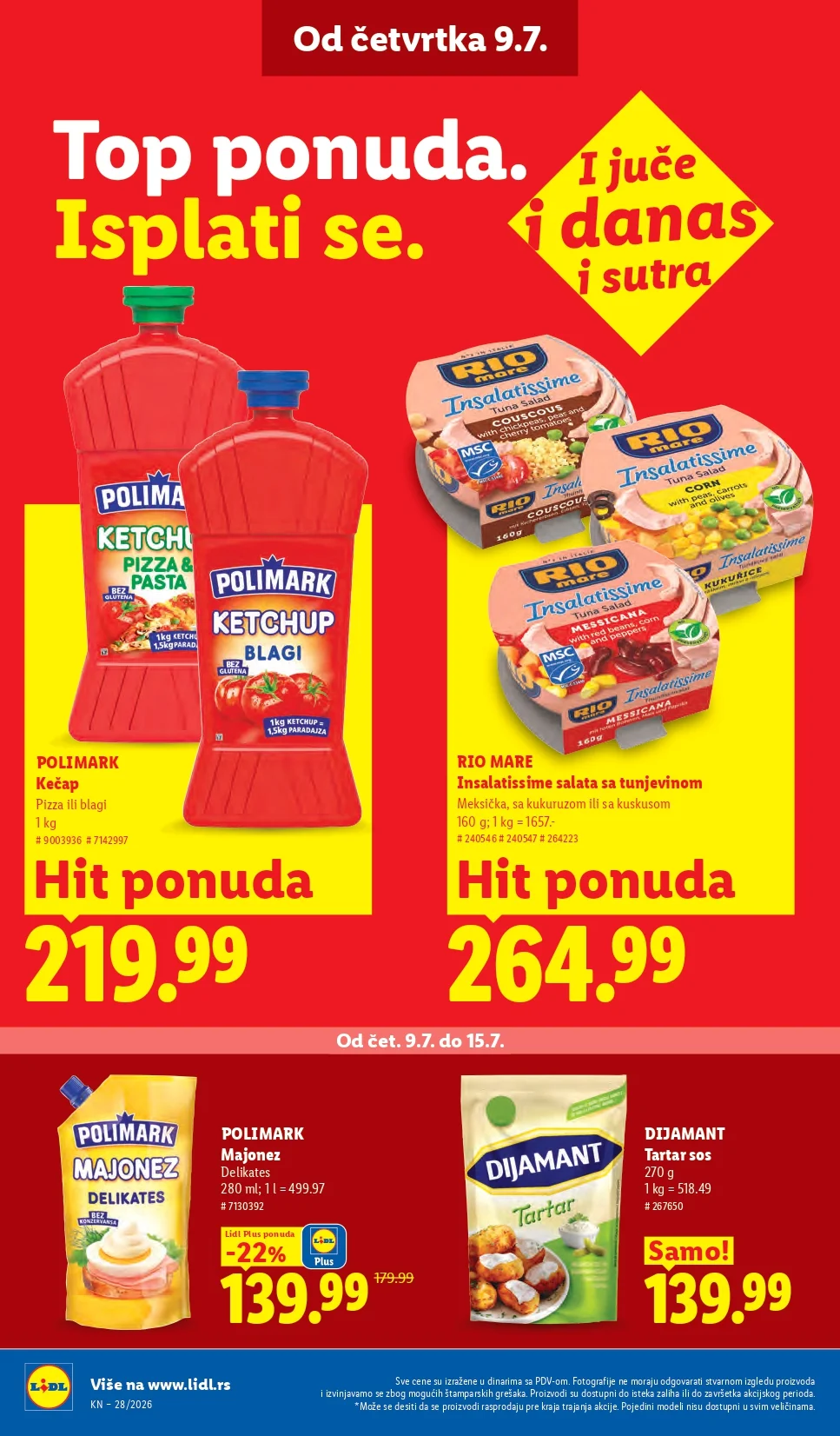 Lidl katalog 9-15.7.2026. - str. 28