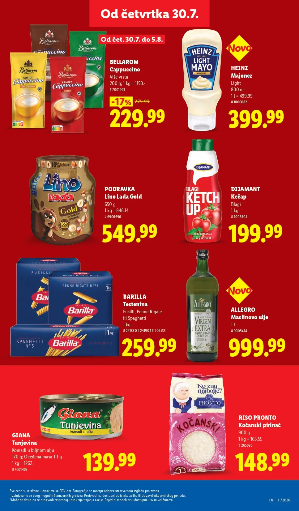 Lidl katalog 30.7-5.8.2026. - str. 29
