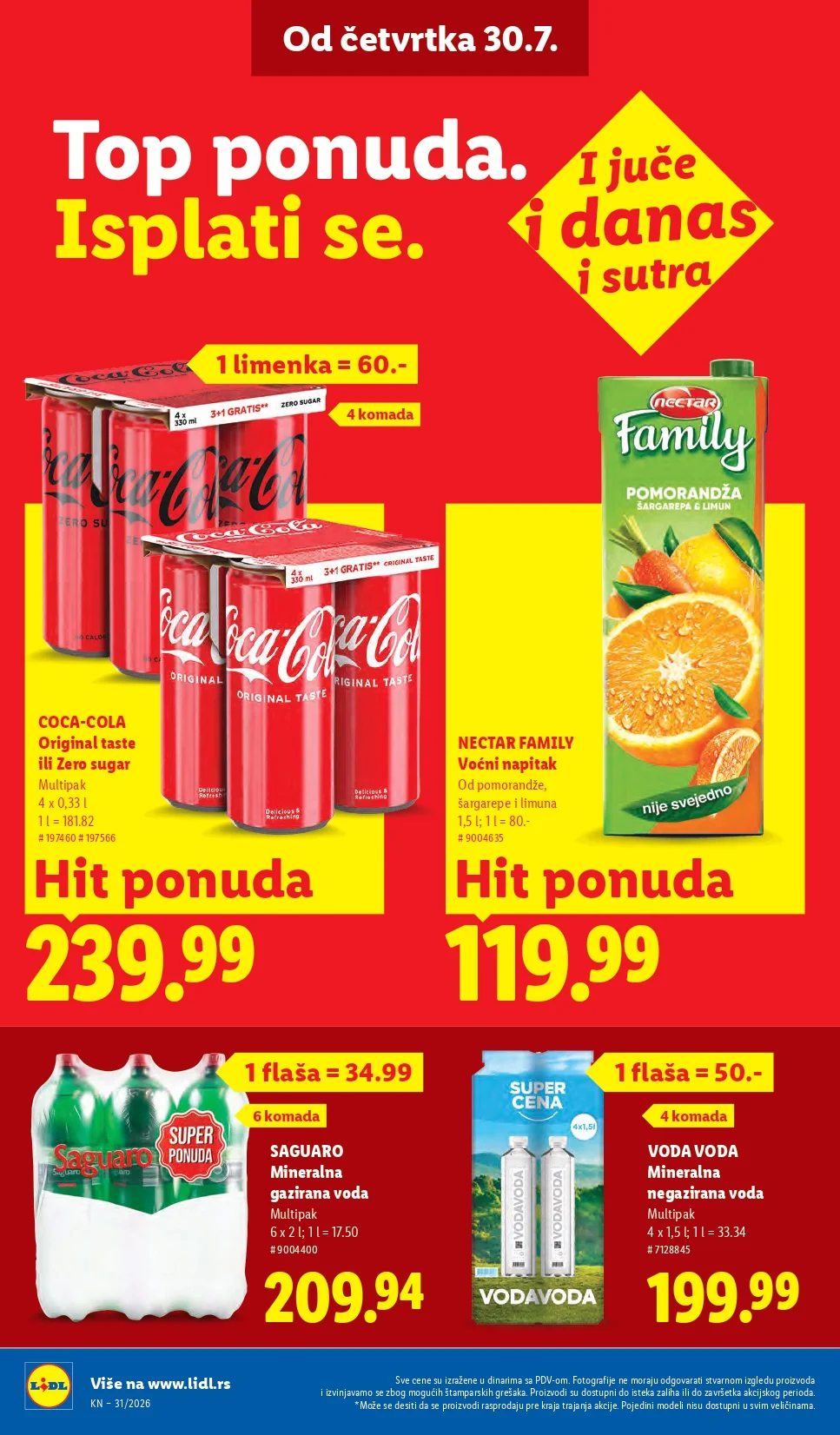 Lidl katalog 30.7-5.8.2026. - str. 30