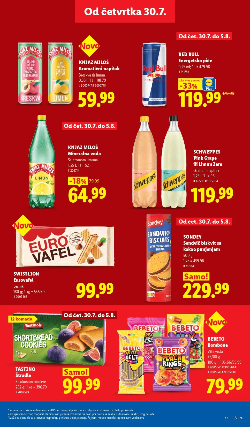 Lidl katalog 30.7-5.8.2026. - str. 31