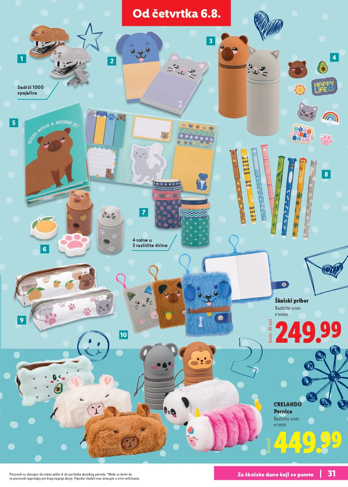 Lidl katalog ŠKOLA od 30.7.2026. do isteka zaliha - str. 31