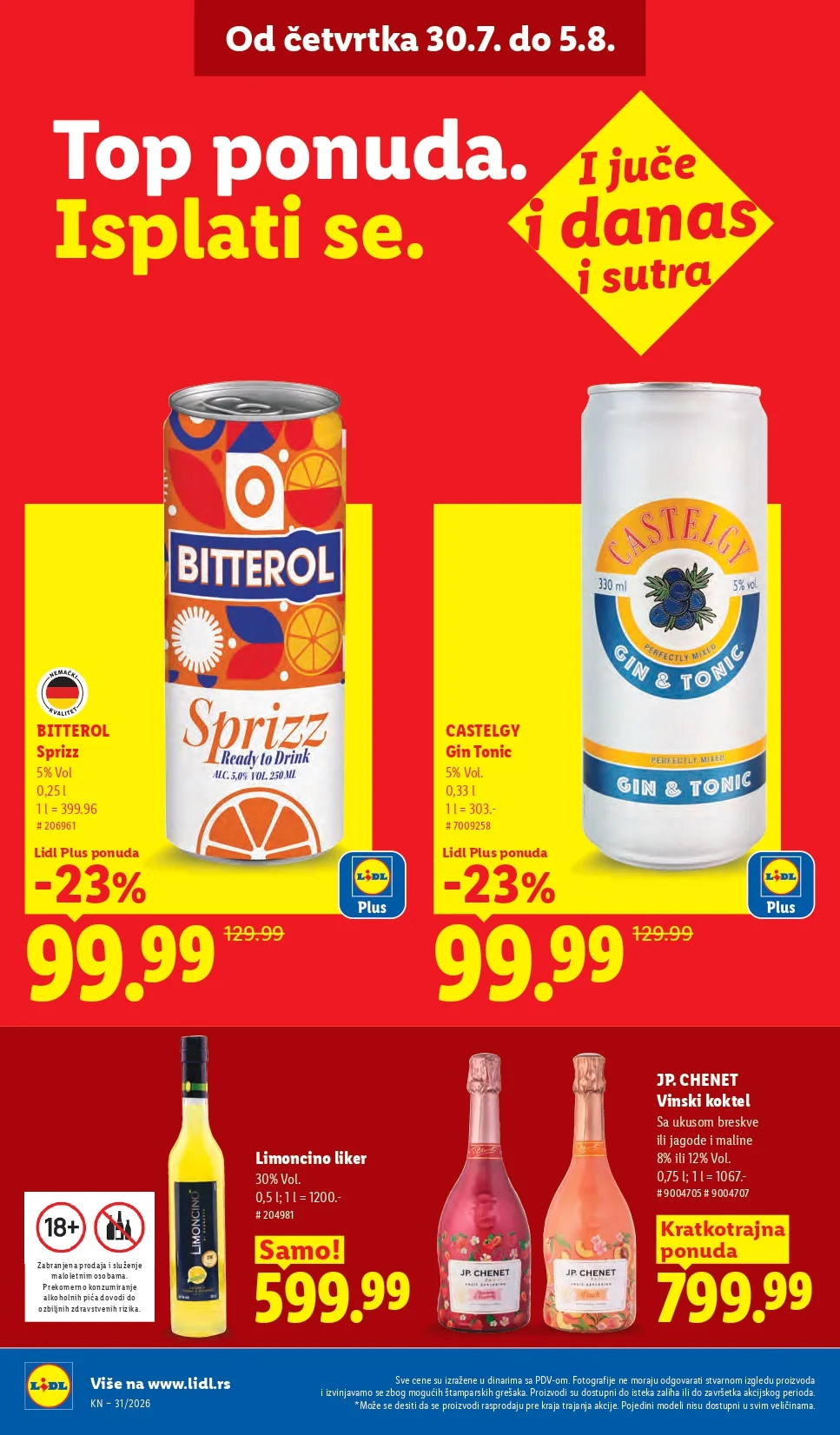 Lidl katalog 30.7-5.8.2026. - str. 32