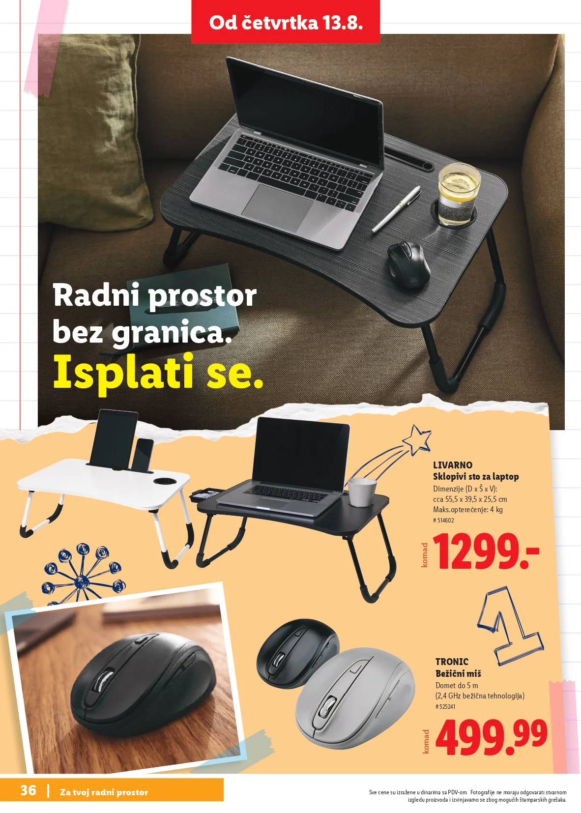 Lidl katalog ŠKOLA od 30.7.2026. do isteka zaliha - str. 36