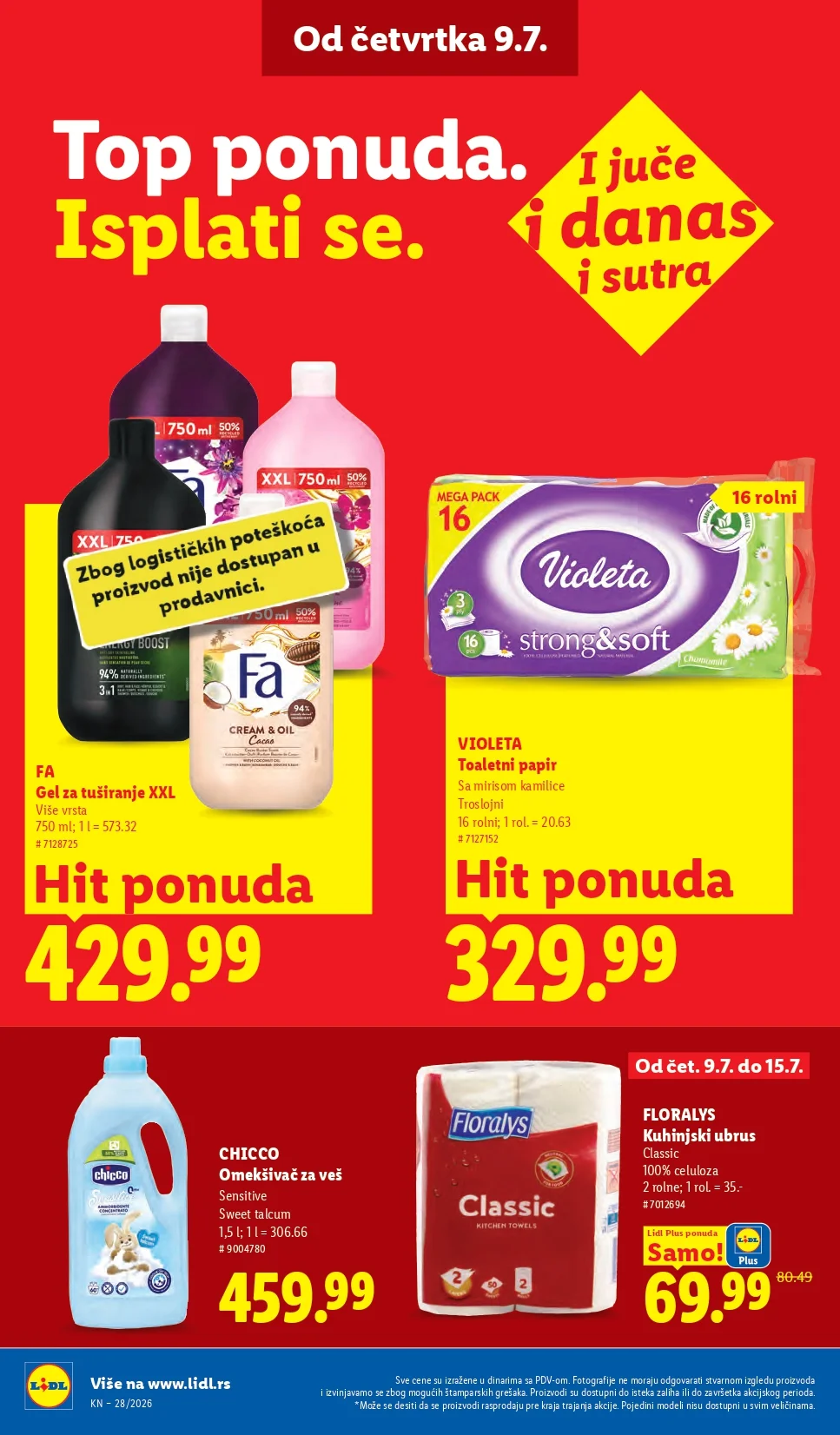 Lidl katalog 9-15.7.2026. - str. 36