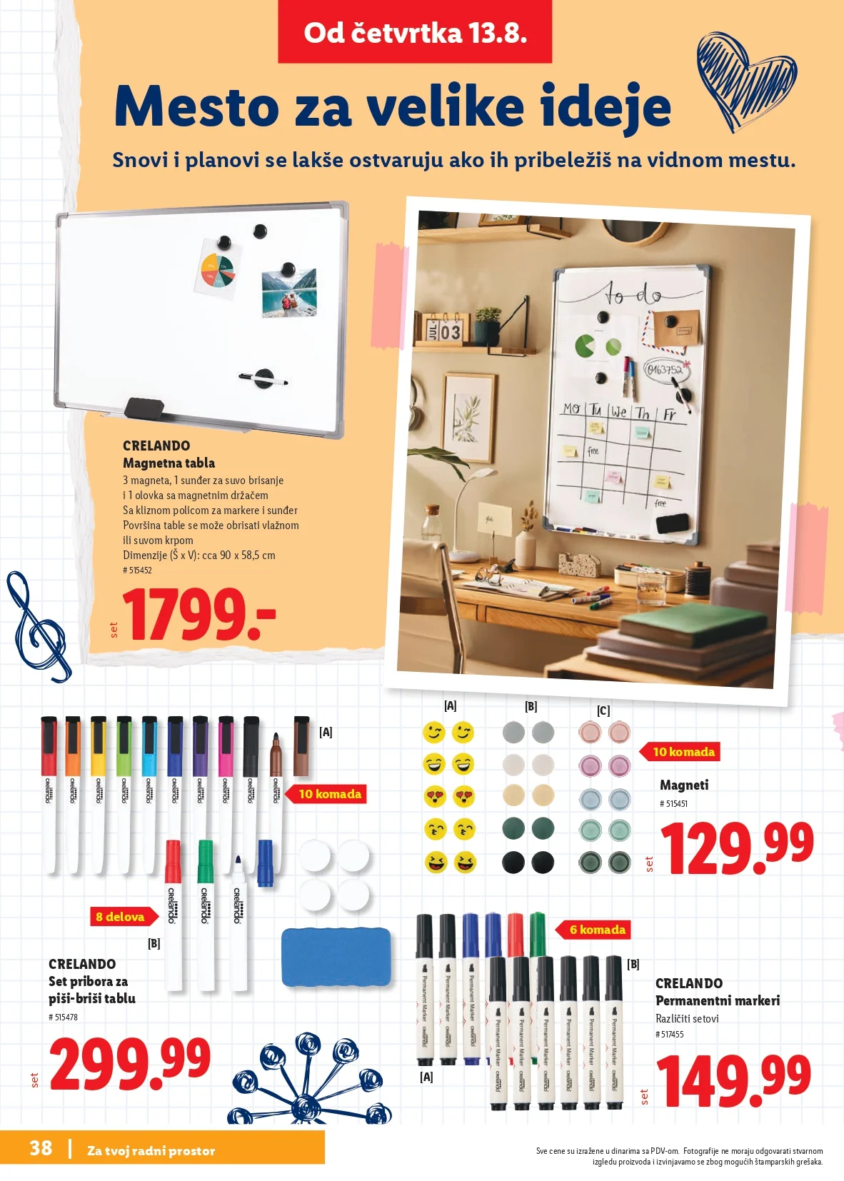 Lidl katalog ŠKOLA od 30.7.2026. do isteka zaliha - str. 38