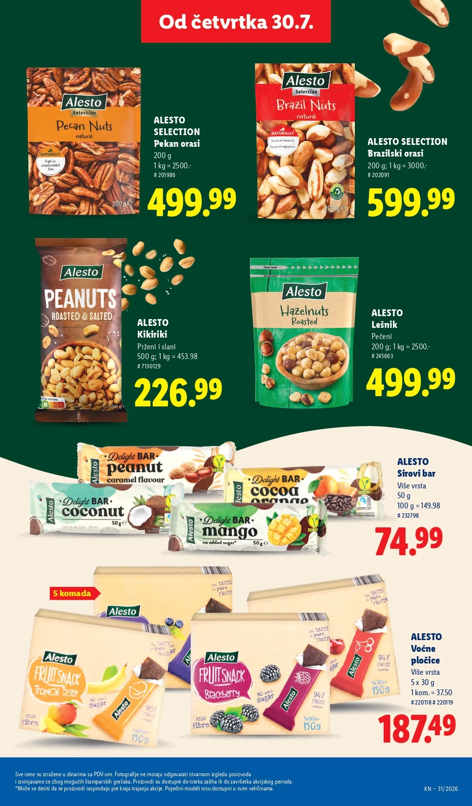 Lidl katalog 30.7-5.8.2026. - str. 45