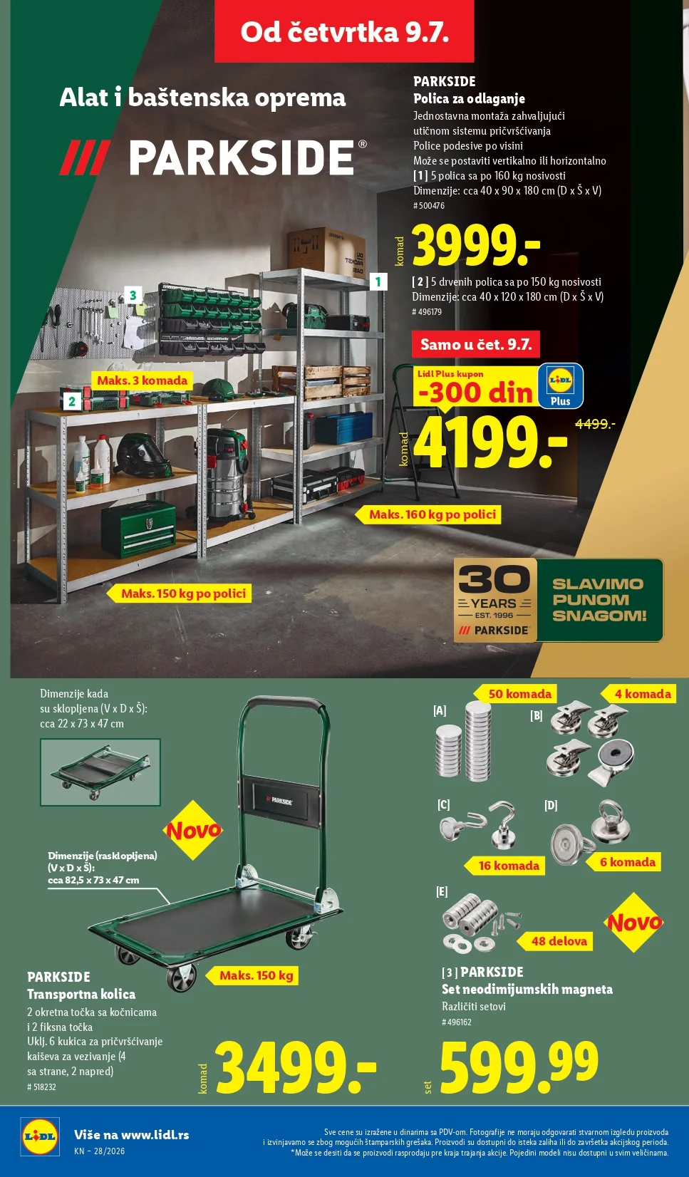 Lidl katalog 9-15.7.2026. - str. 72