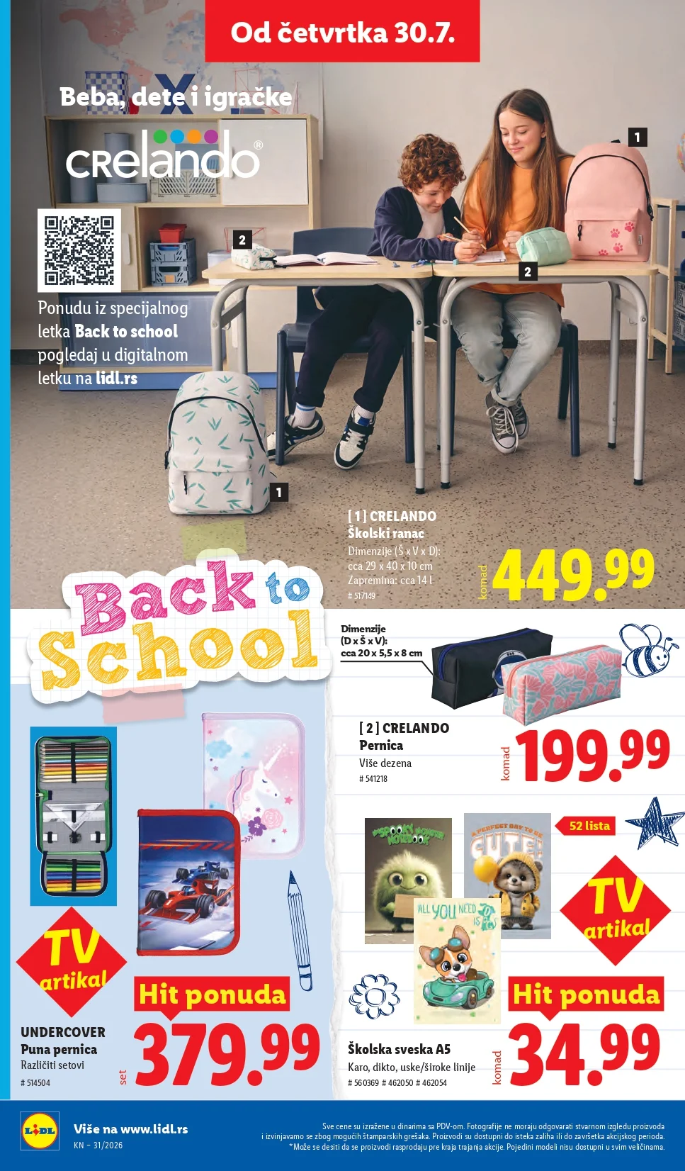 Lidl katalog 30.7-5.8.2026. - str. 74