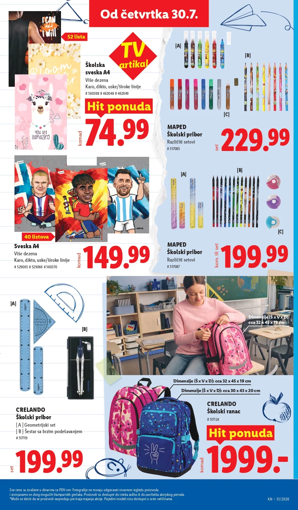 Lidl katalog 30.7-5.8.2026. - str. 75
