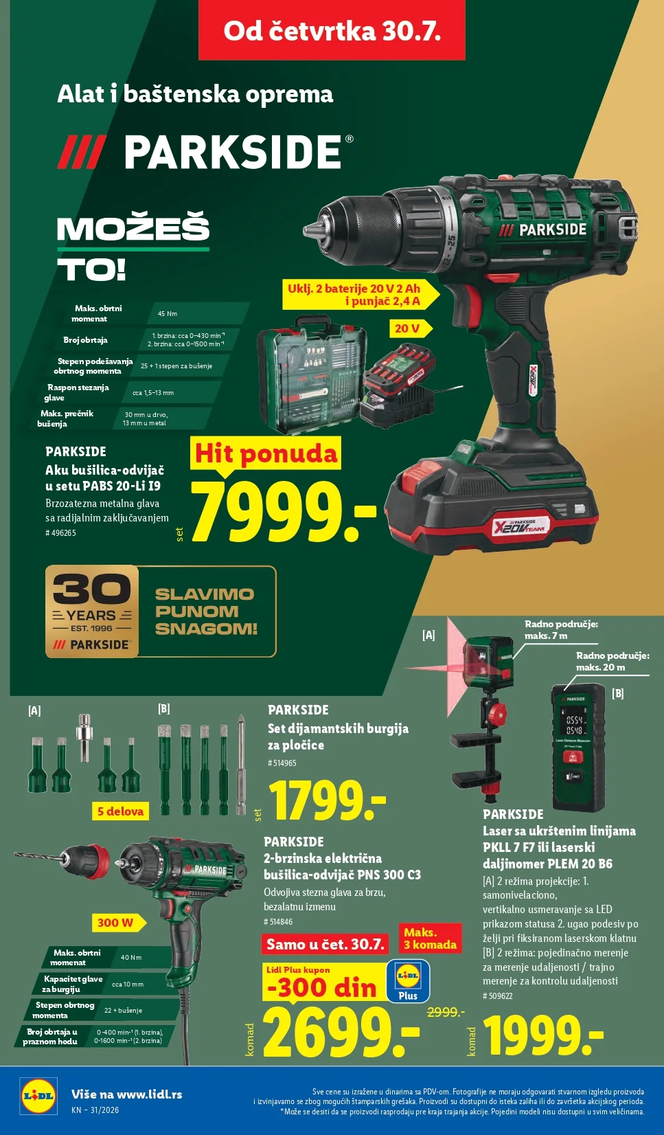 Lidl katalog 30.7-5.8.2026. - str. 82