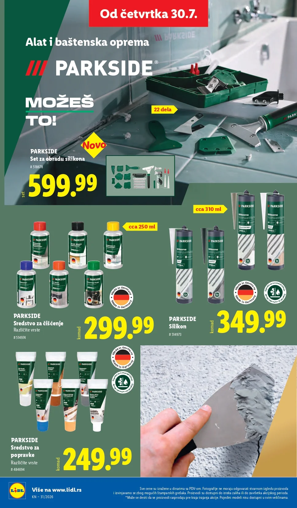 Lidl katalog 30.7-5.8.2026. - str. 84
