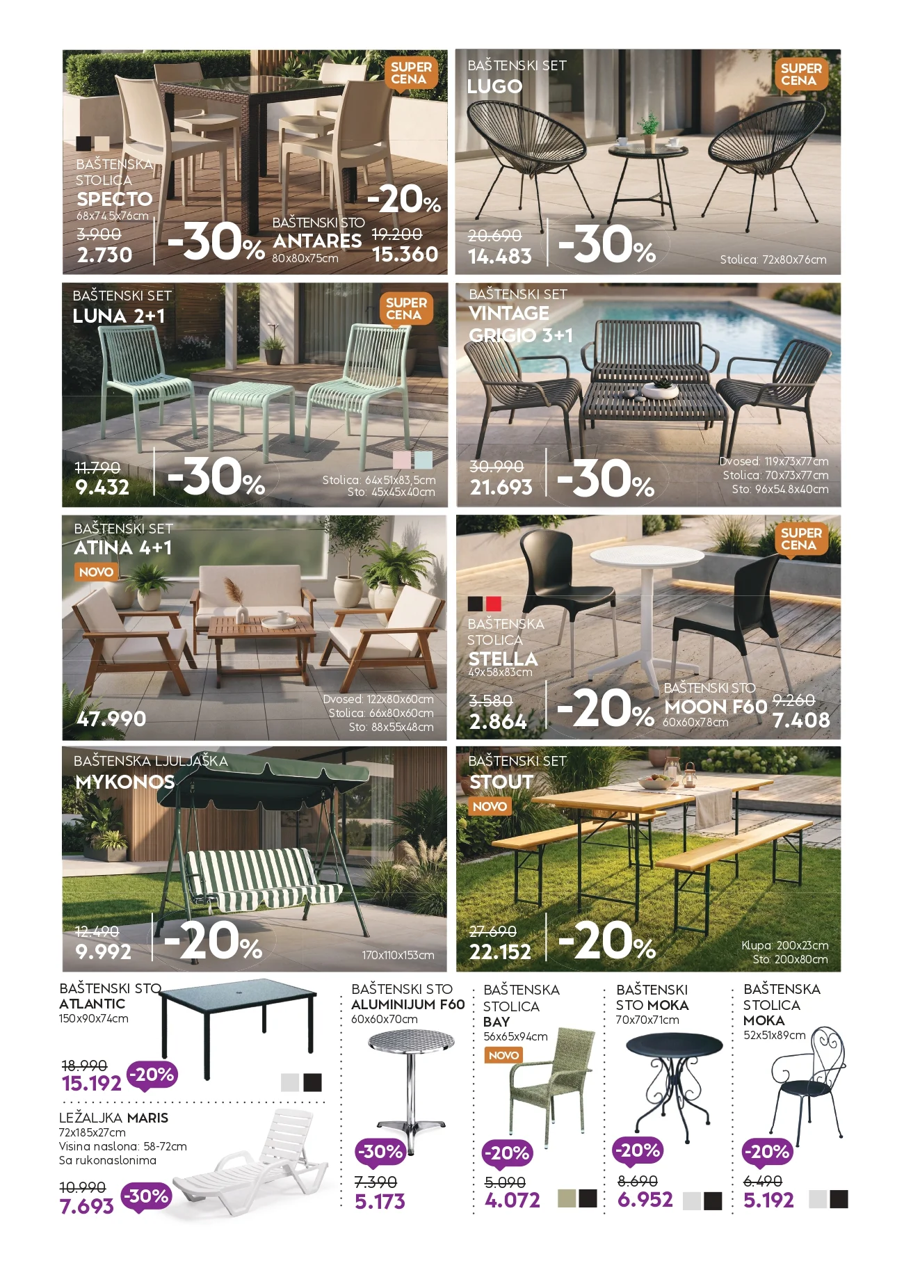 Matis katalog BAŠTENSKI NAMEŠTAJ 1-31.7.2026. - str. 2