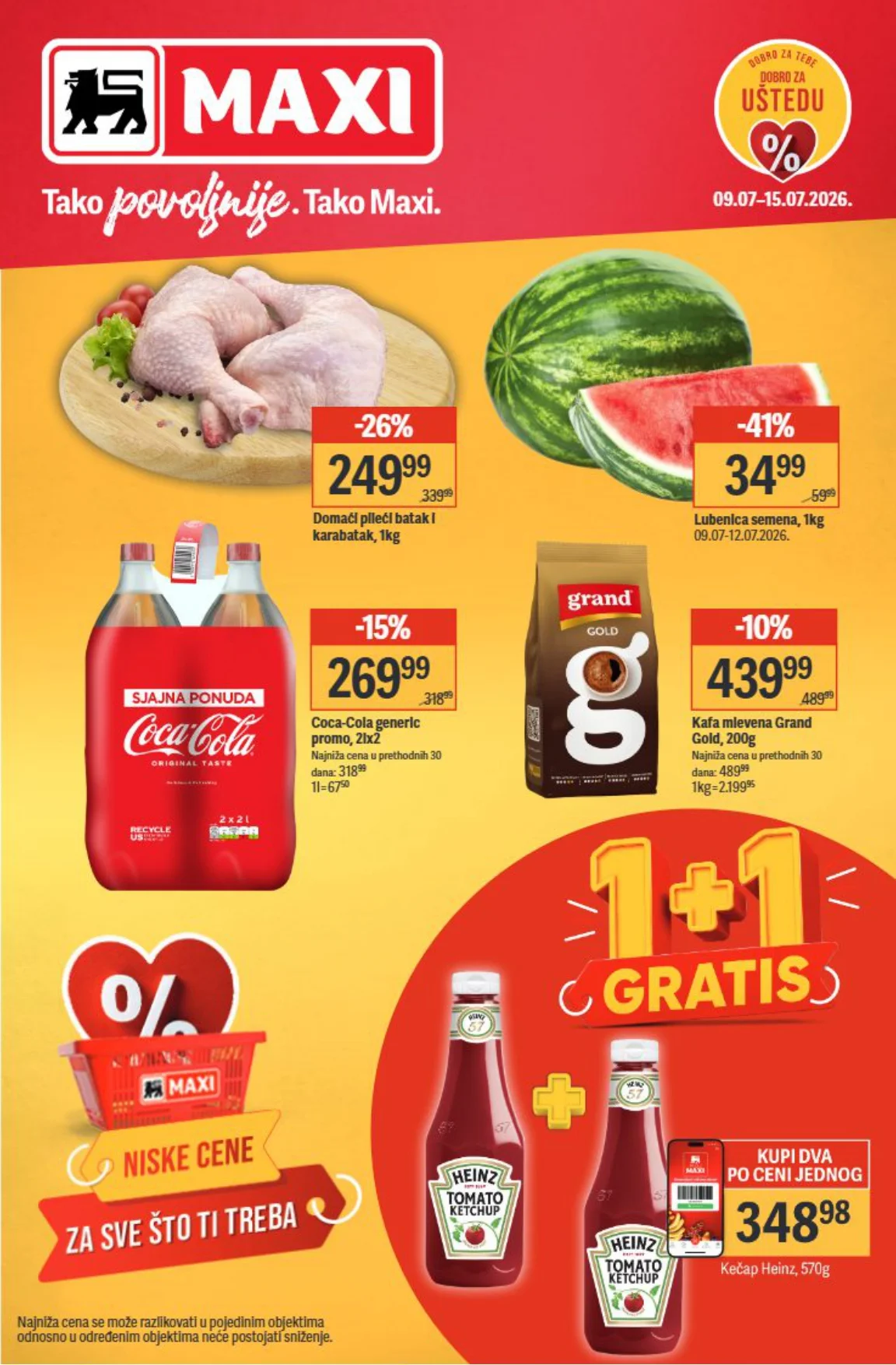 Maxi katalog 9-15.7.2026. - str. 1