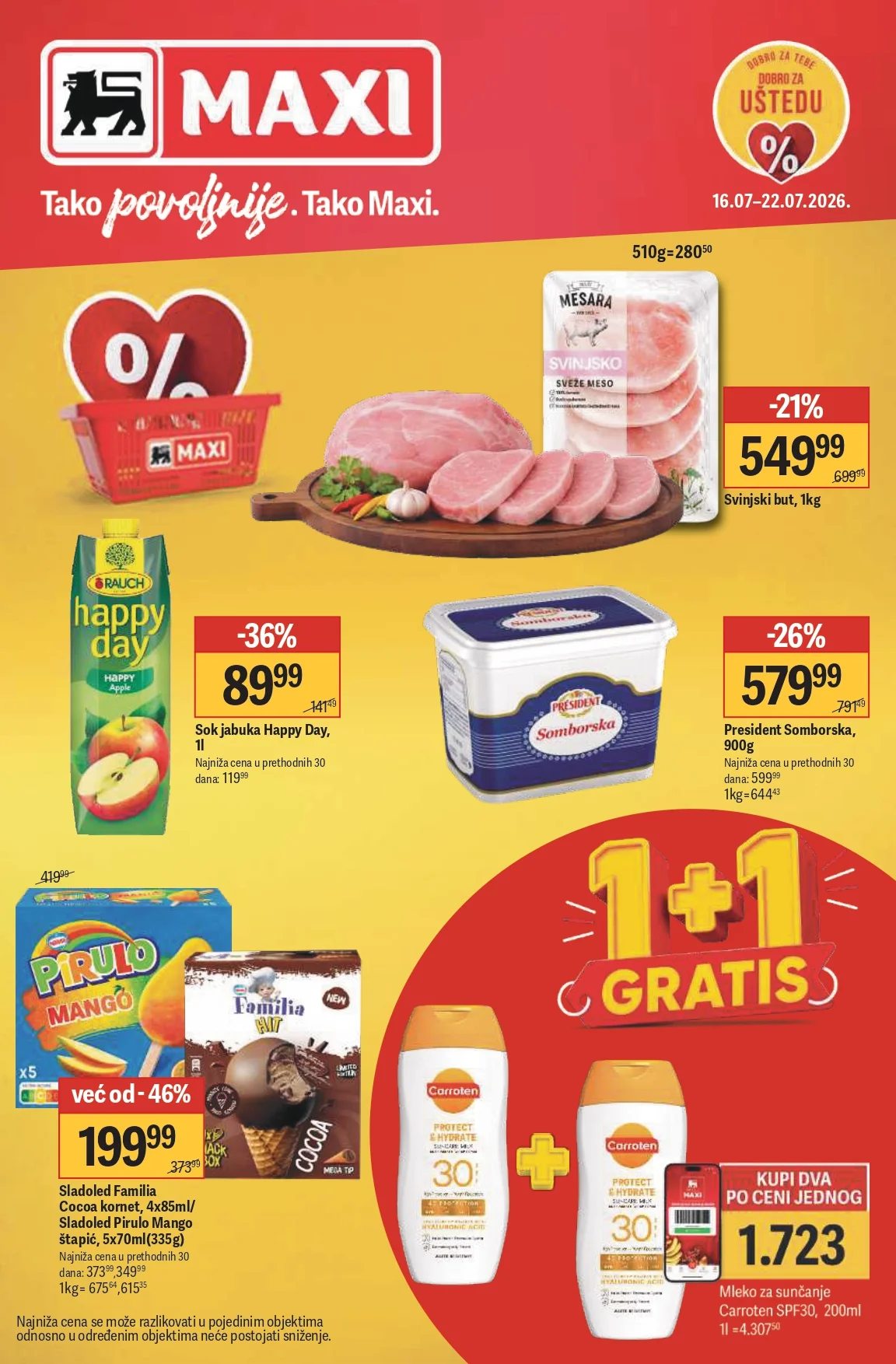 Maxi katalog 16-22.7.2026. - str. 1
