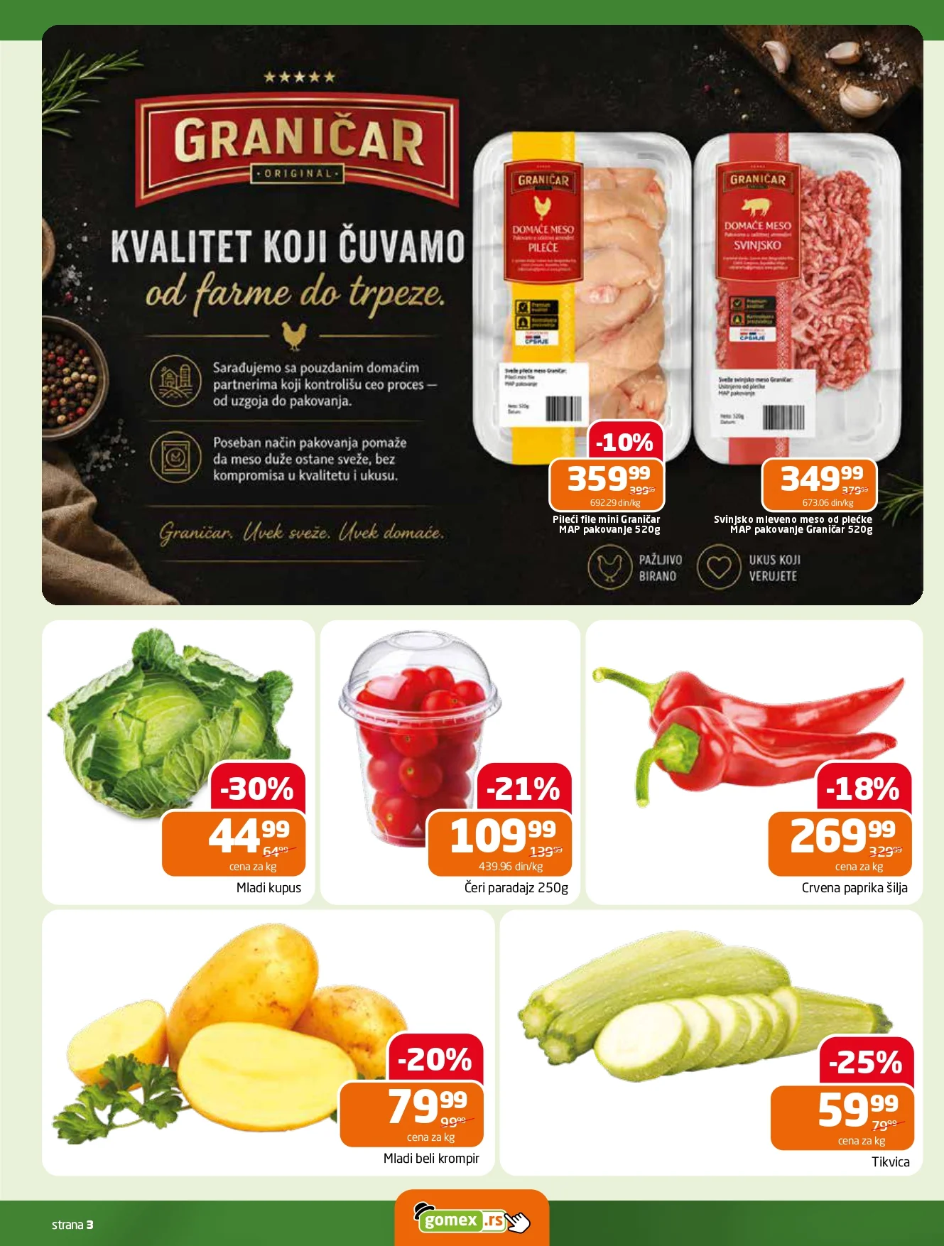 Gomex katalog AKCIJE IZ ŠEŠIRA 22.7-4.8.2026. - str. 3
