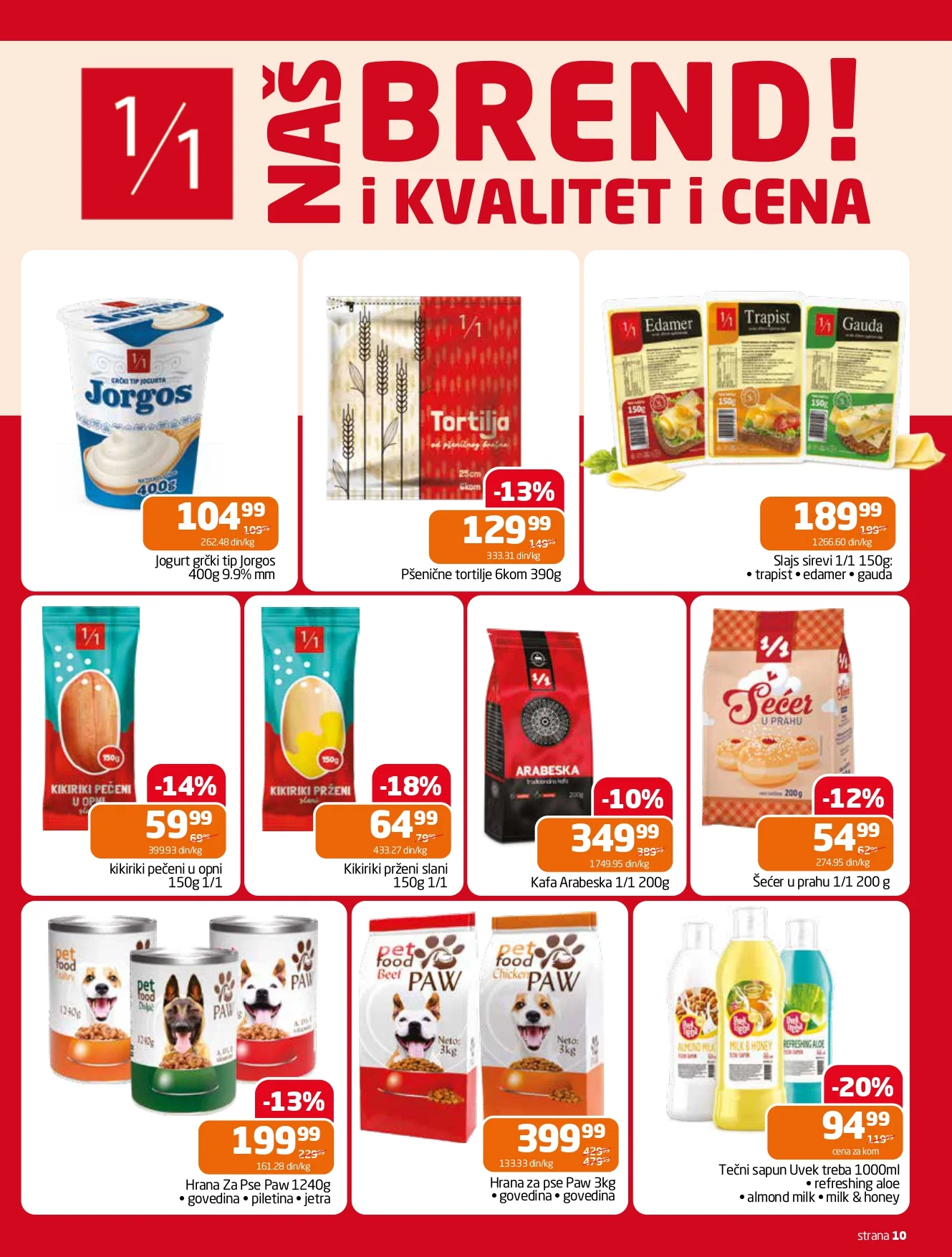 Gomex katalog AKCIJE IZ ŠEŠIRA 22.7-4.8.2026. - str. 10