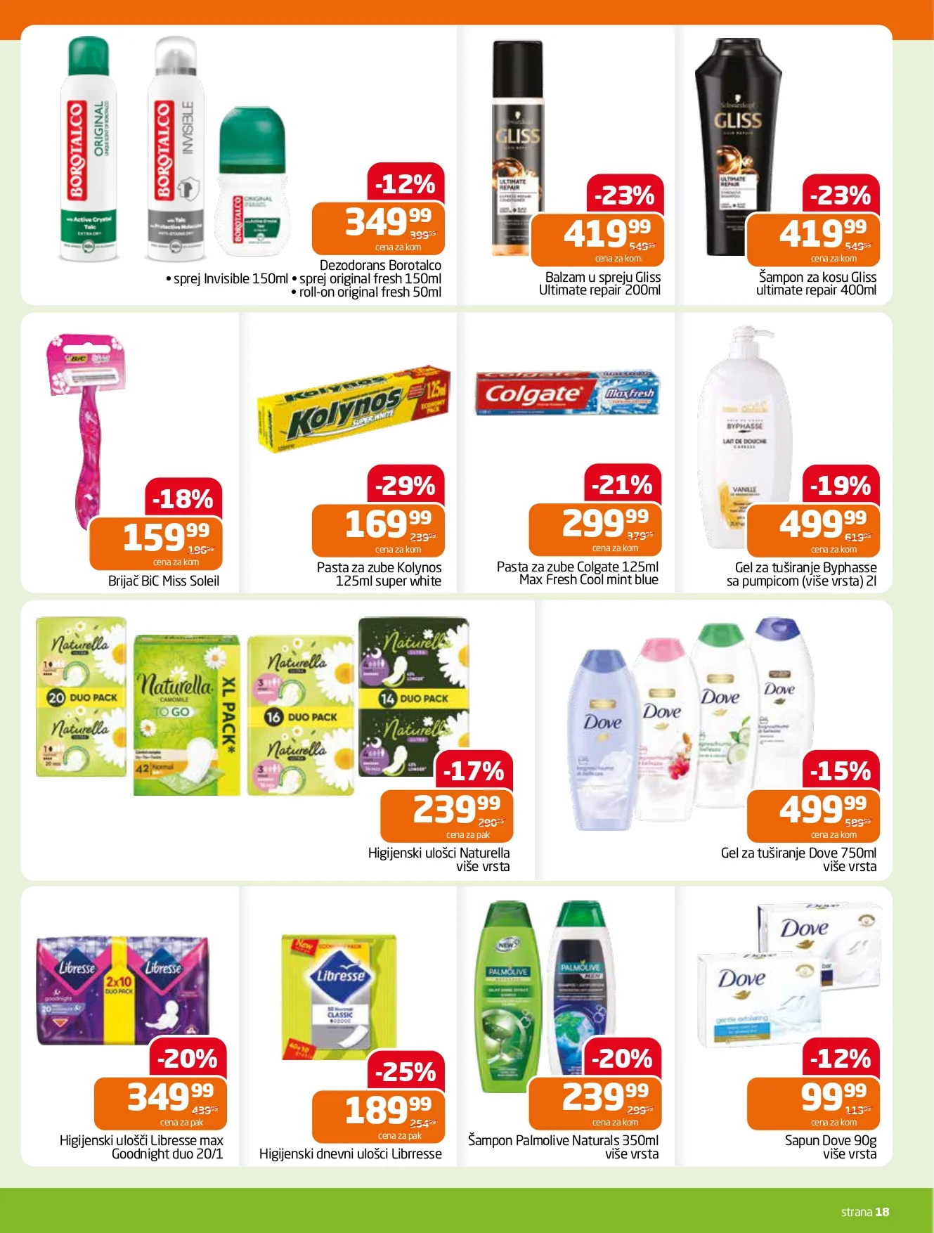 Gomex katalog AKCIJE IZ ŠEŠIRA 22.7-4.8.2026. - str. 18