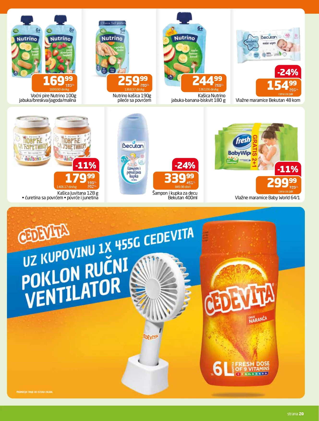Gomex katalog AKCIJE IZ ŠEŠIRA 22.7-4.8.2026. - str. 20