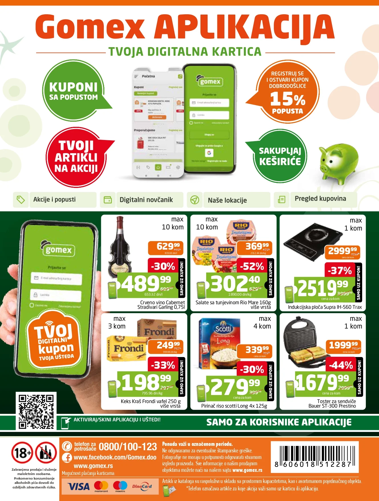 Gomex katalog AKCIJE IZ ŠEŠIRA 22.7-4.8.2026. - str. 24