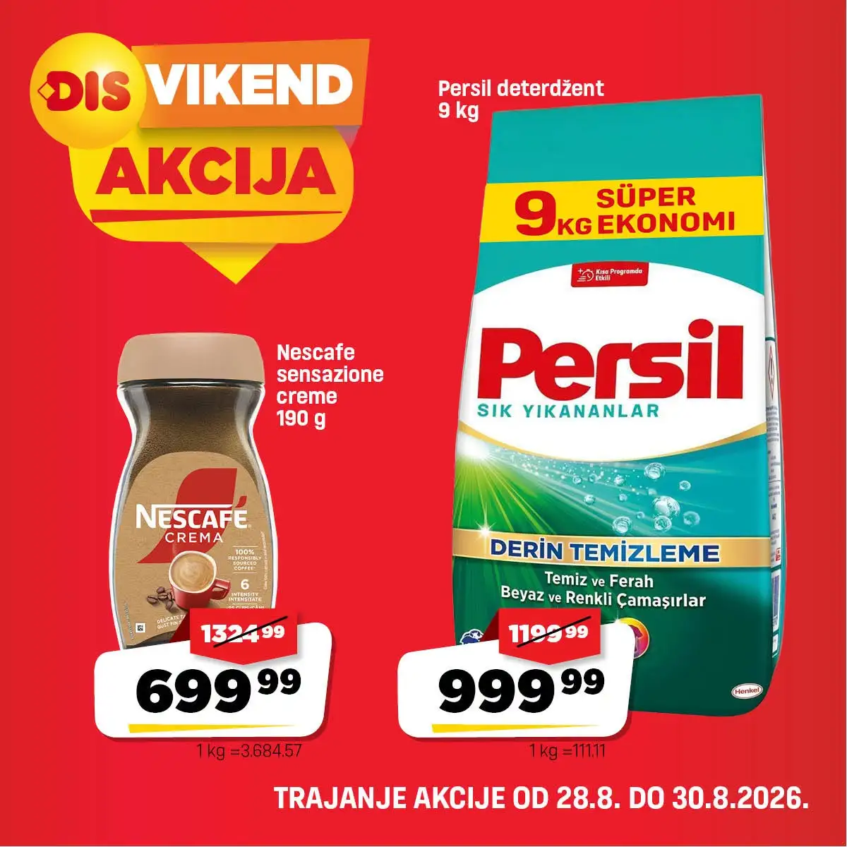 Dis vikend akcija 28-30.8.2026. - str. 1