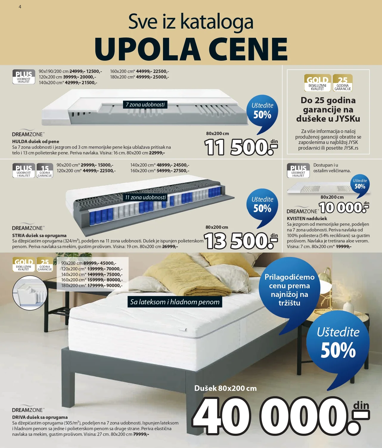 Jysk katalog SVE U POLA CENE 5.8-1.9.2026. - str. 5