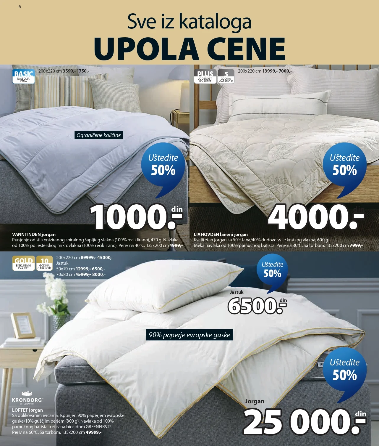 Jysk katalog SVE U POLA CENE 5.8-1.9.2026. - str. 7