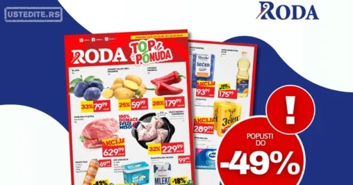 Roda TOP PONUDA 13-16.8.2026.
