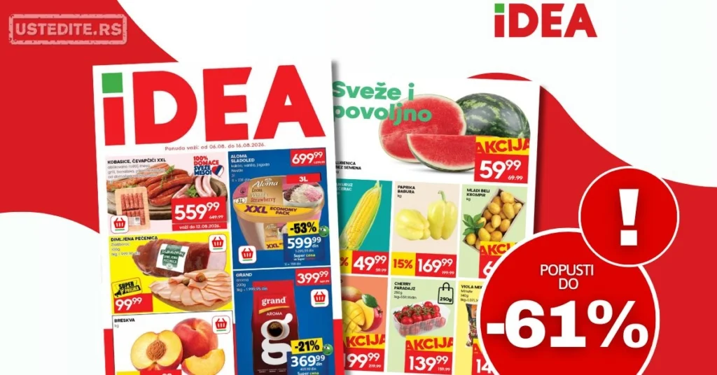 Idea katalog 6-16.8.2026.