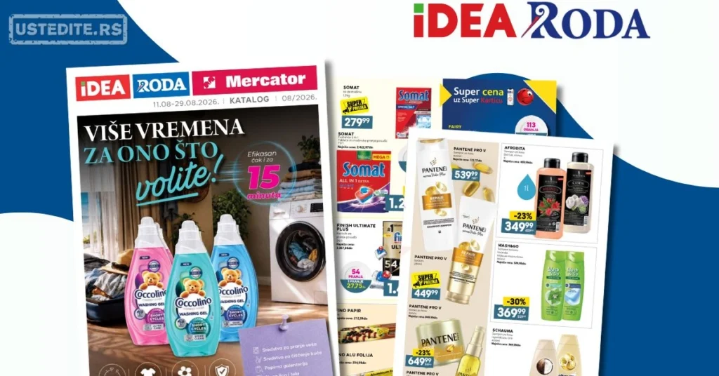Roda & Idea katalog NEPREHRANA 11-29.8.2026.