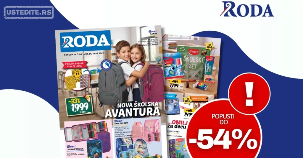 Roda katalog ŠKOLA 14.8-13.9.2026.