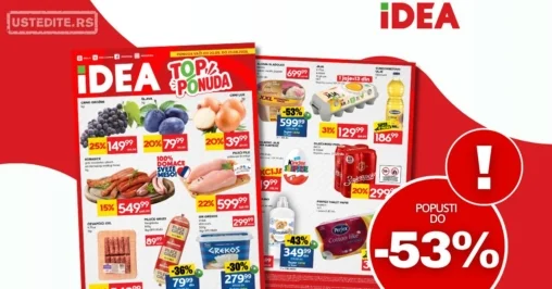 Idea TOP PONUDA 20-23.8.2026.