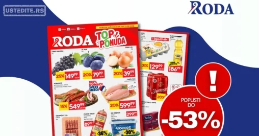 Roda TOP PONUDA 20-23.8.2026.